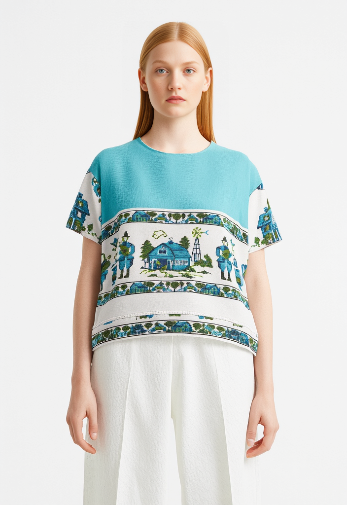 REBETTY VTG FABRIC SHIRT