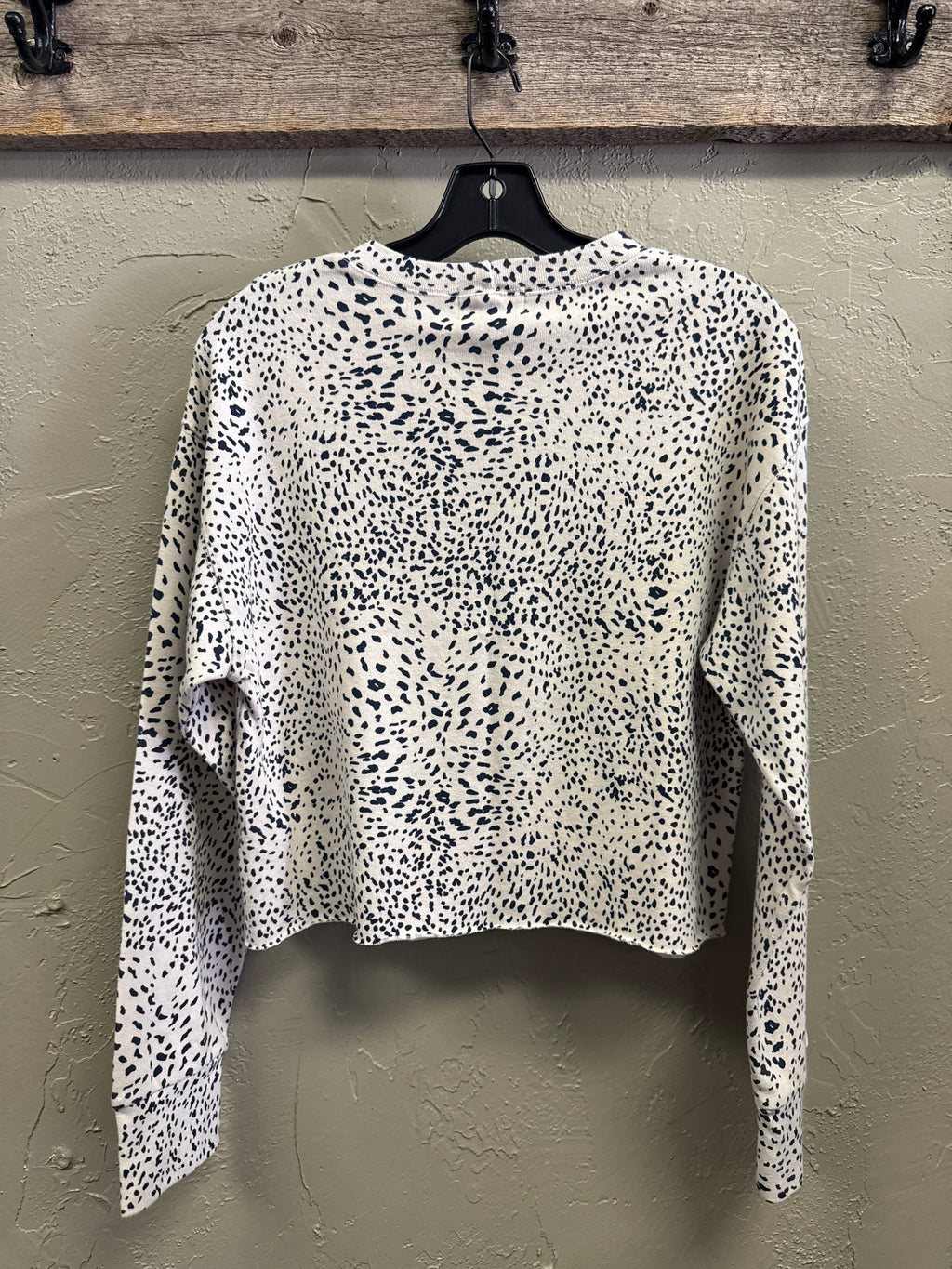 NWT MONROW CROP SWEATSHIRT (org$146)