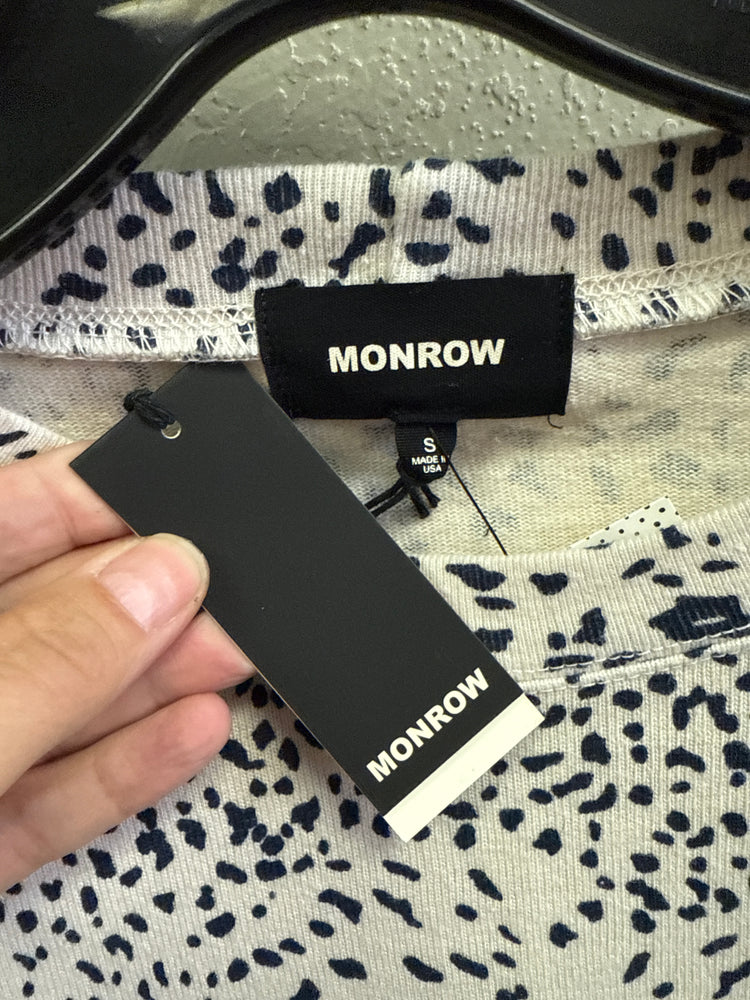 NWT MONROW CROP SWEATSHIRT (org$146)