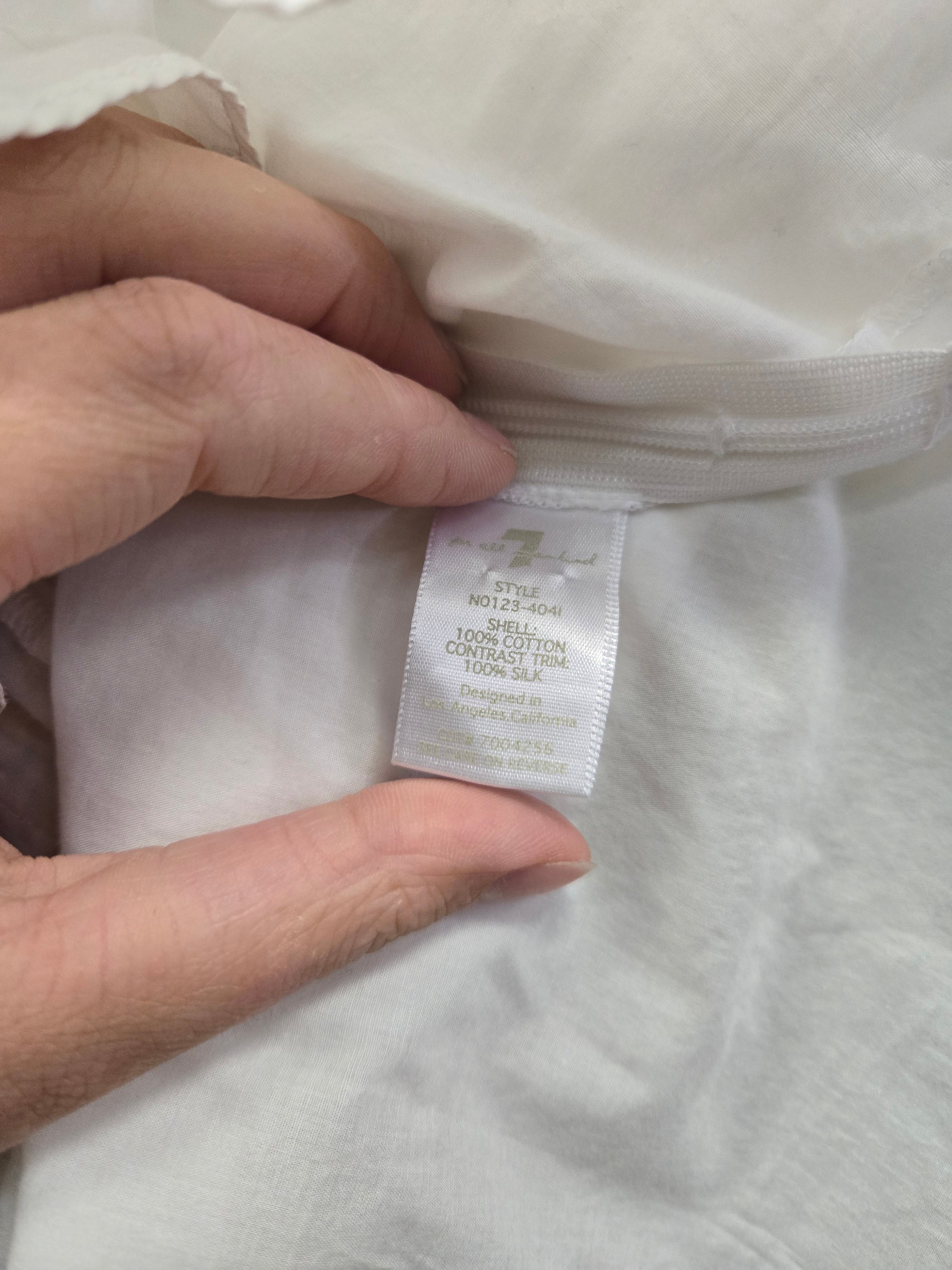 7 FOR ALL MANKIND COTTON BLOUSE