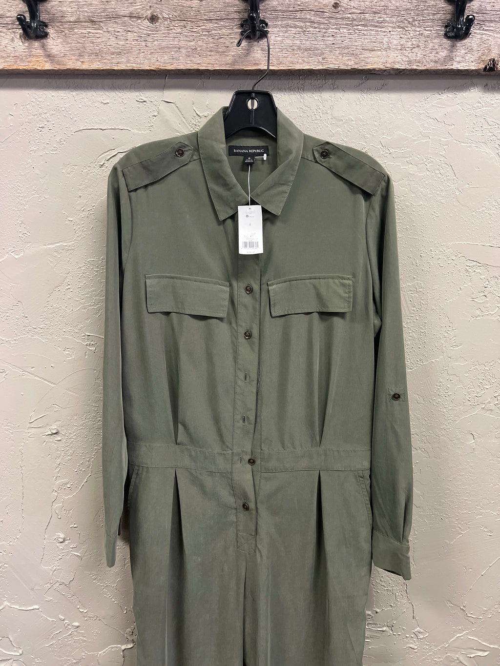 NWT BANANA REPUBLIC UTILITY ROMPER (org$130)