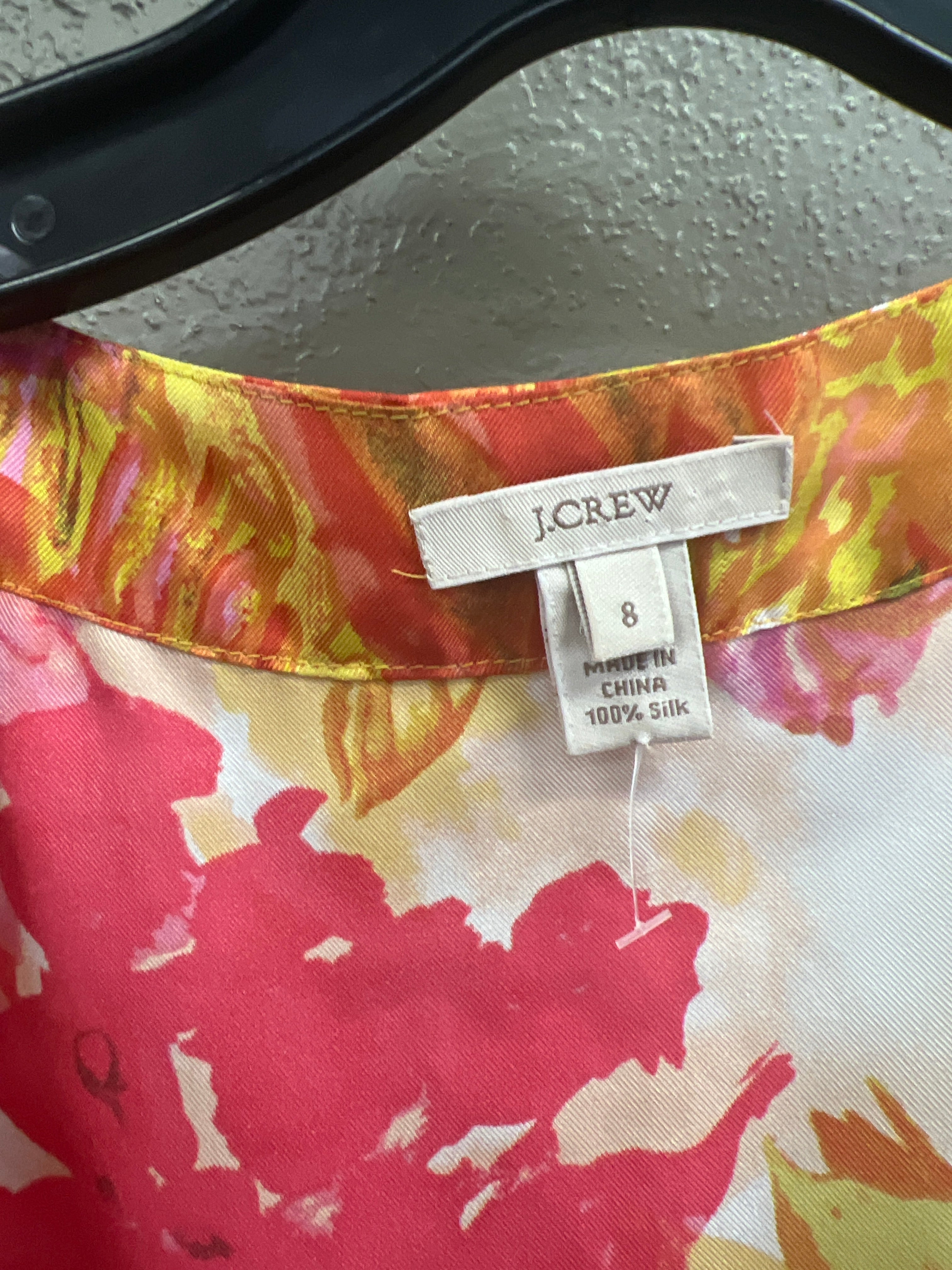 J Crew Silk Impressionist Cami (org$88)