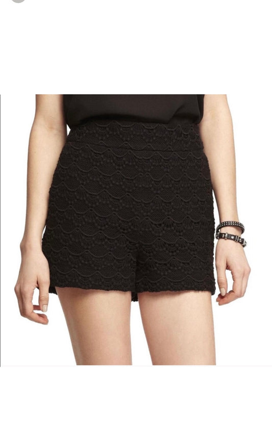 EXPRESS EYELET LACE SHORTS (org$68)