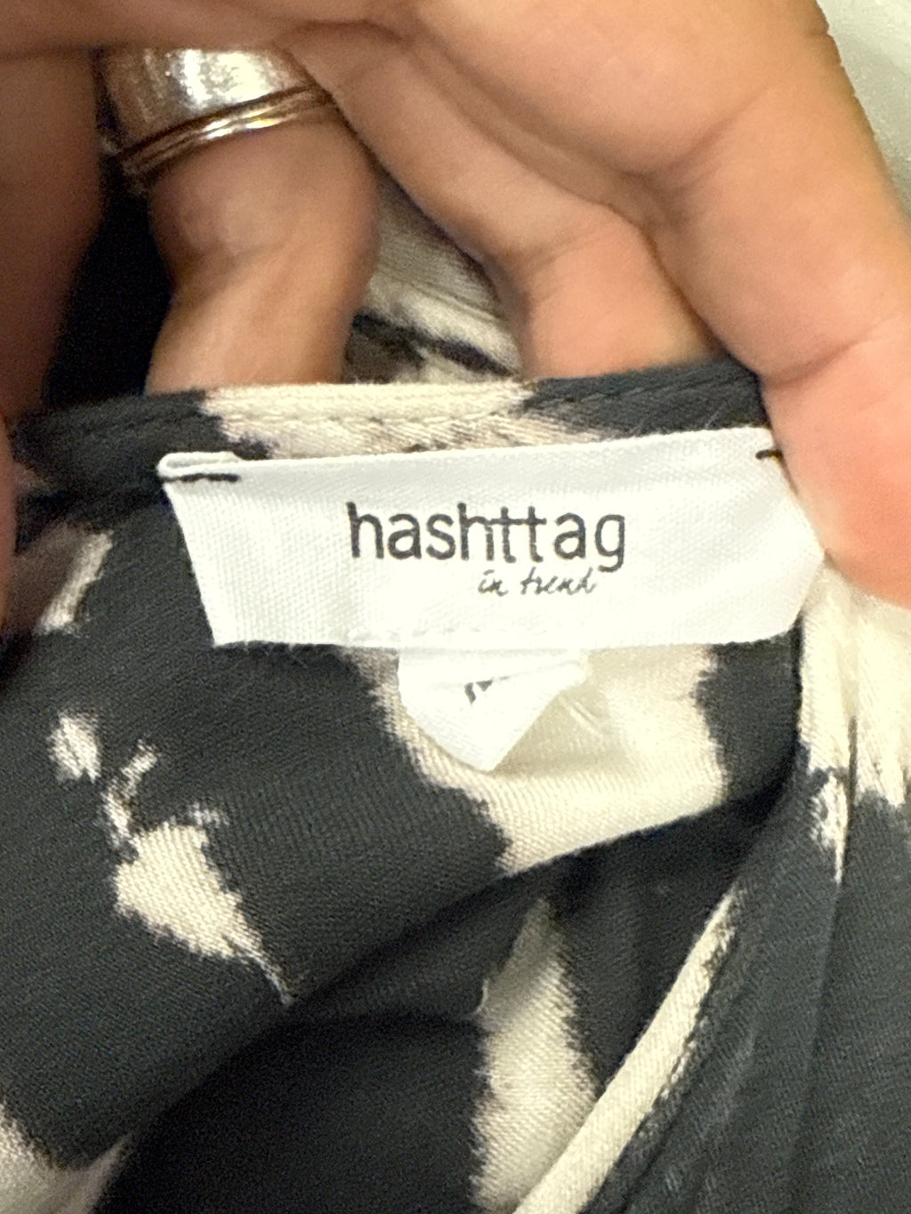 Hashtag Cowl Neck Slip Dress