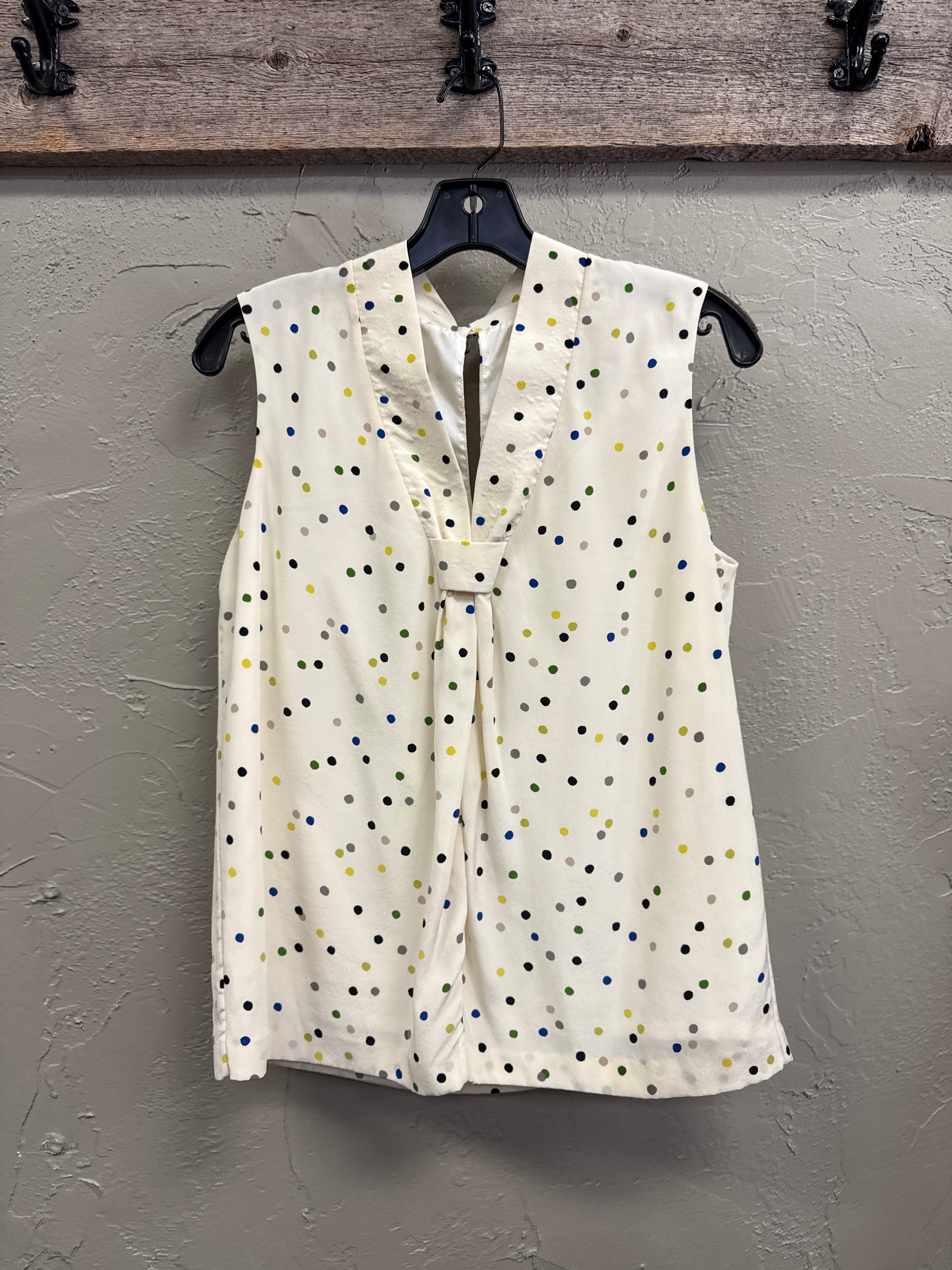 KATE SPADE SILK SLEEVELESS TOP