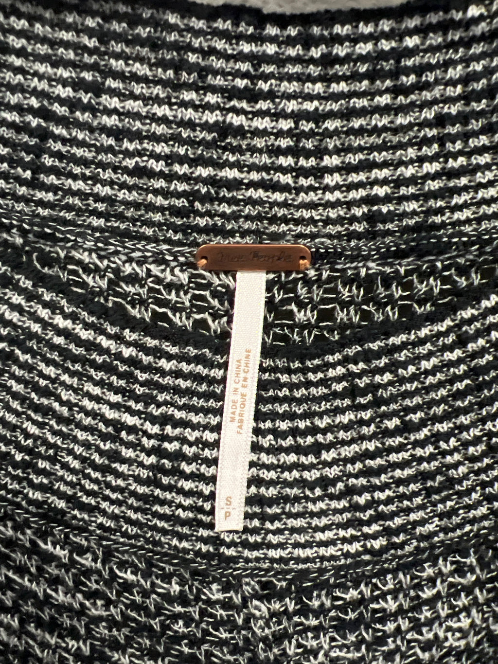 FREE PEOPLE OPEN WEAVE SWEATER (org$128)