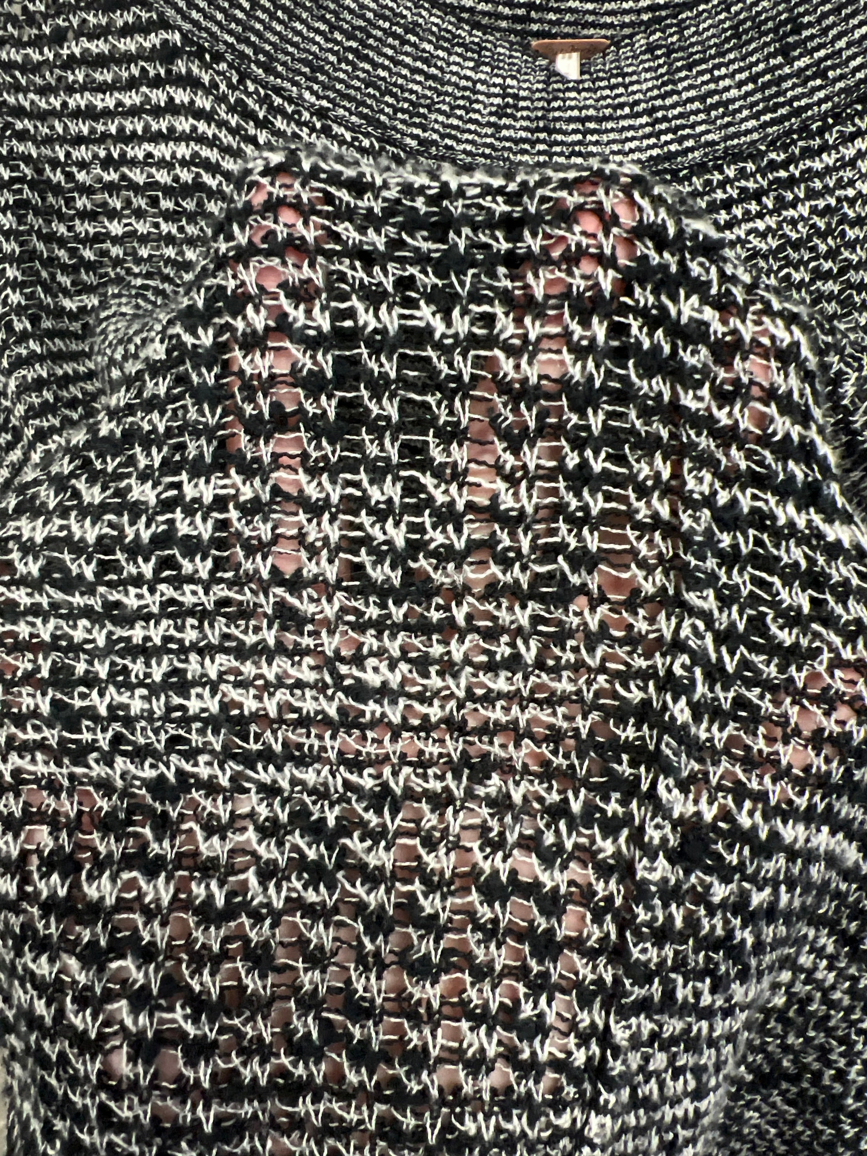 FREE PEOPLE OPEN WEAVE SWEATER (org$128)