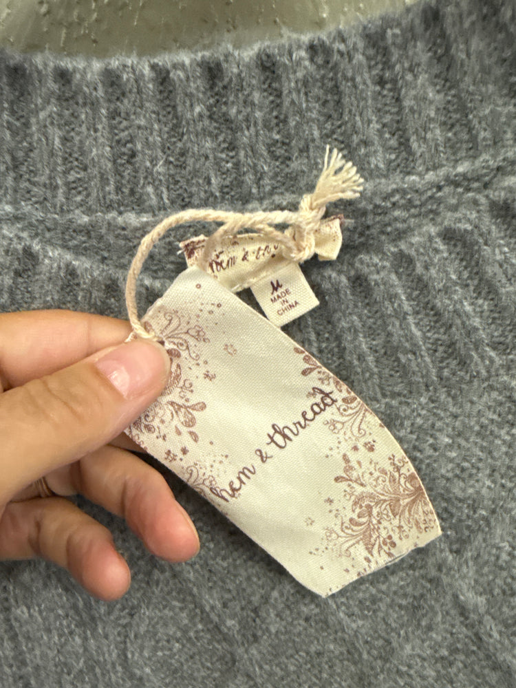 NWT HEM & THREAD SWEATER TUNIC