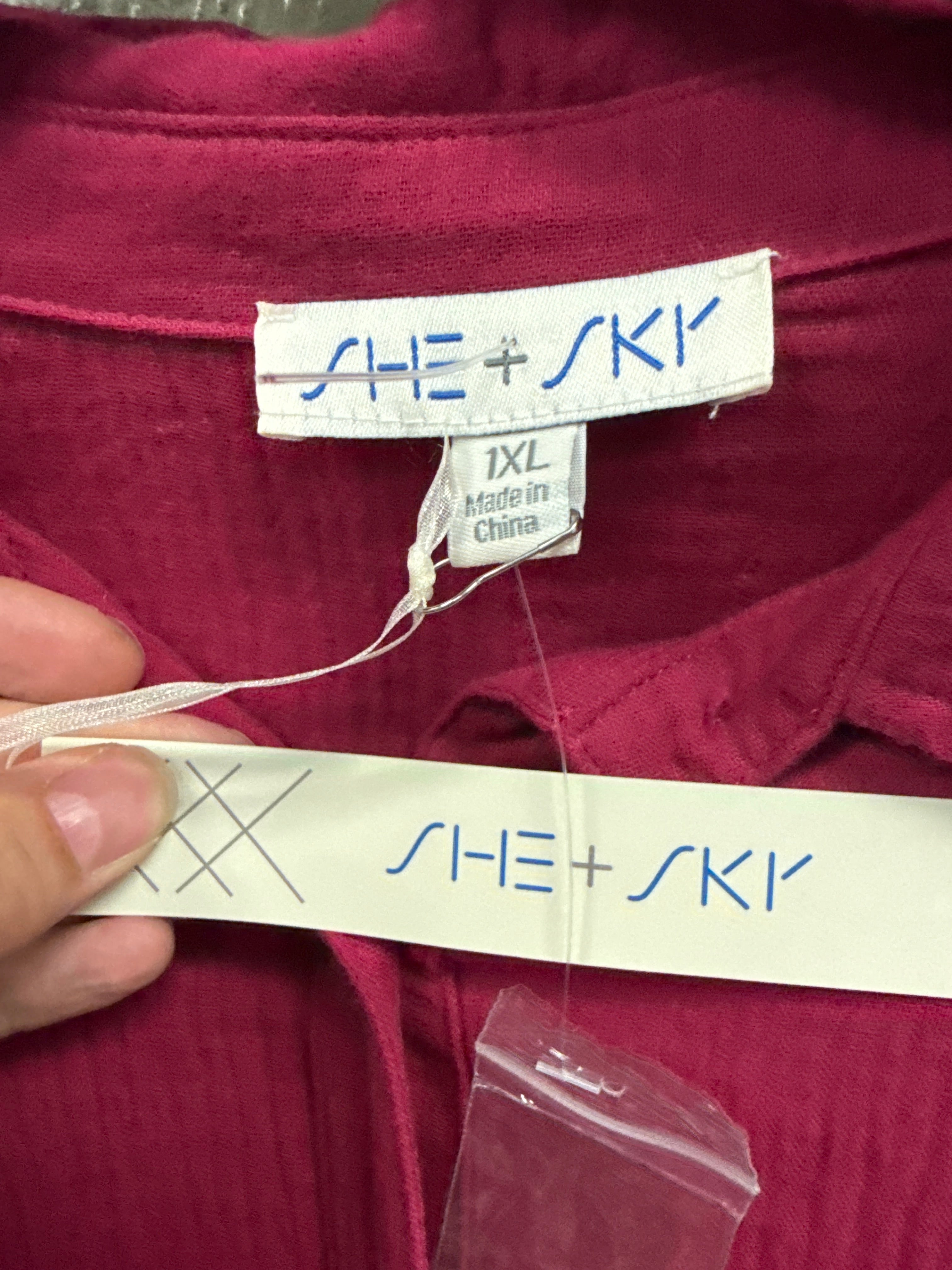 NWT She+Sky Cotton Gauze Shirt (org$55)