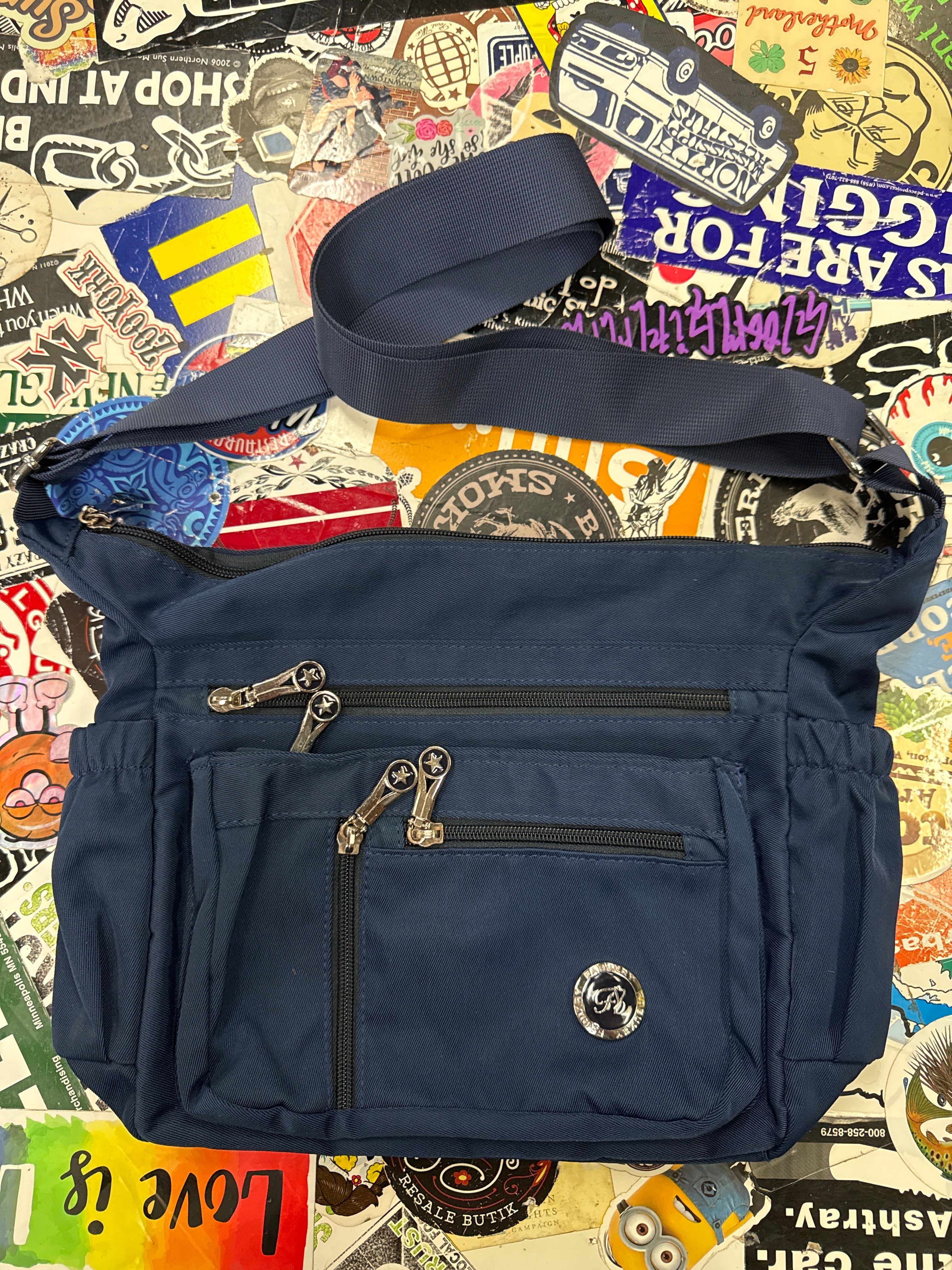 NWOT FABUXRY NYLON CROSSBODY