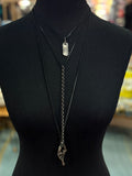 LET IT GO LEATHER NECKLACE