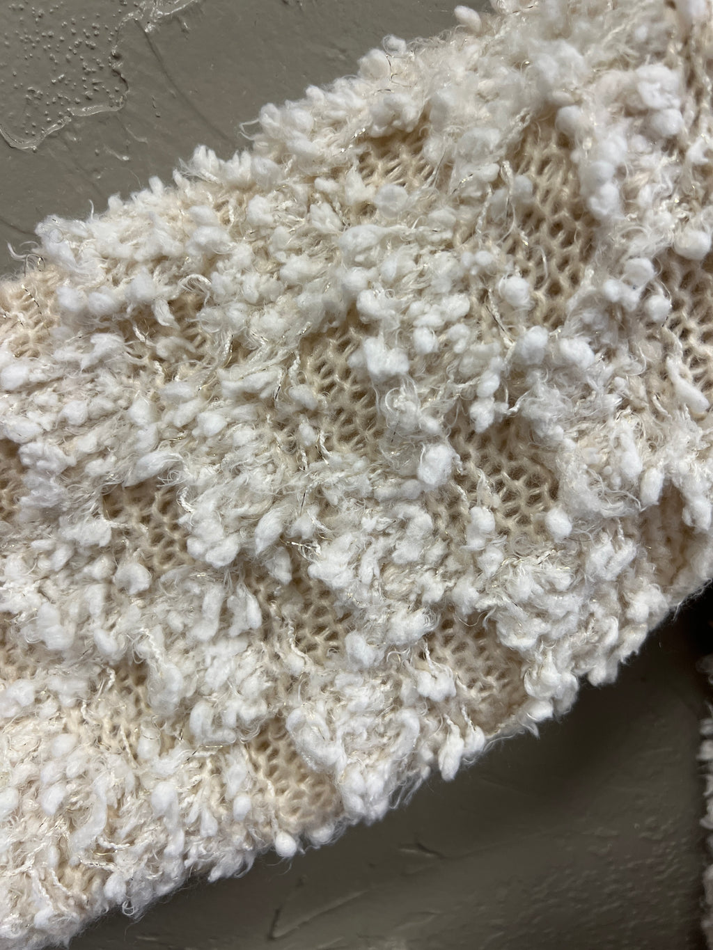 DAVI & DANI METALLIC THREAD CARDI
