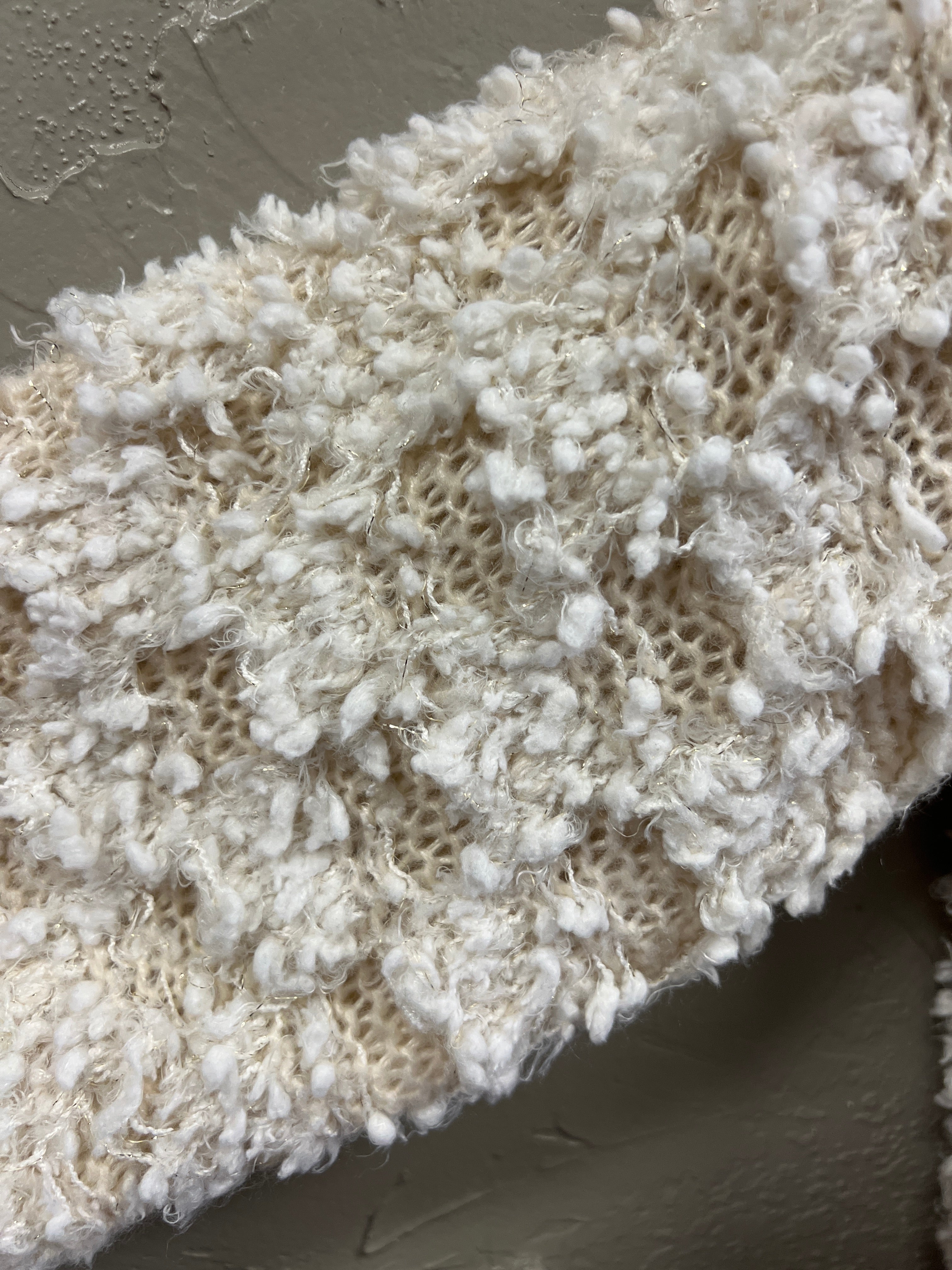 DAVI & DANI METALLIC THREAD CARDI