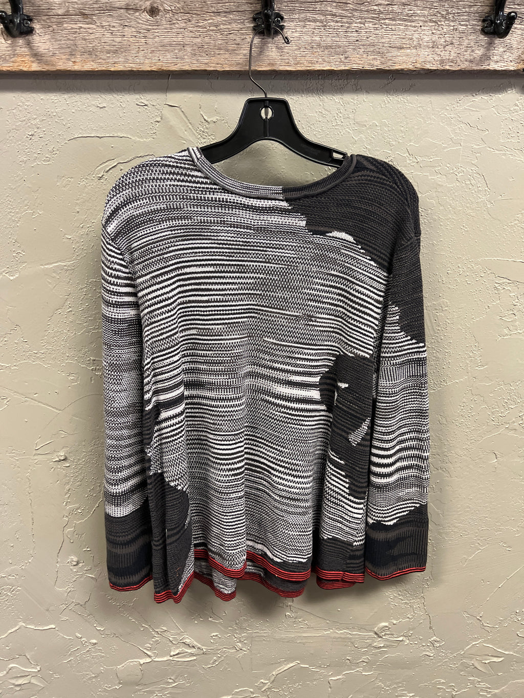 NIC+ZOE MIXED VITAL TUNDRA SWEATER (org$148)