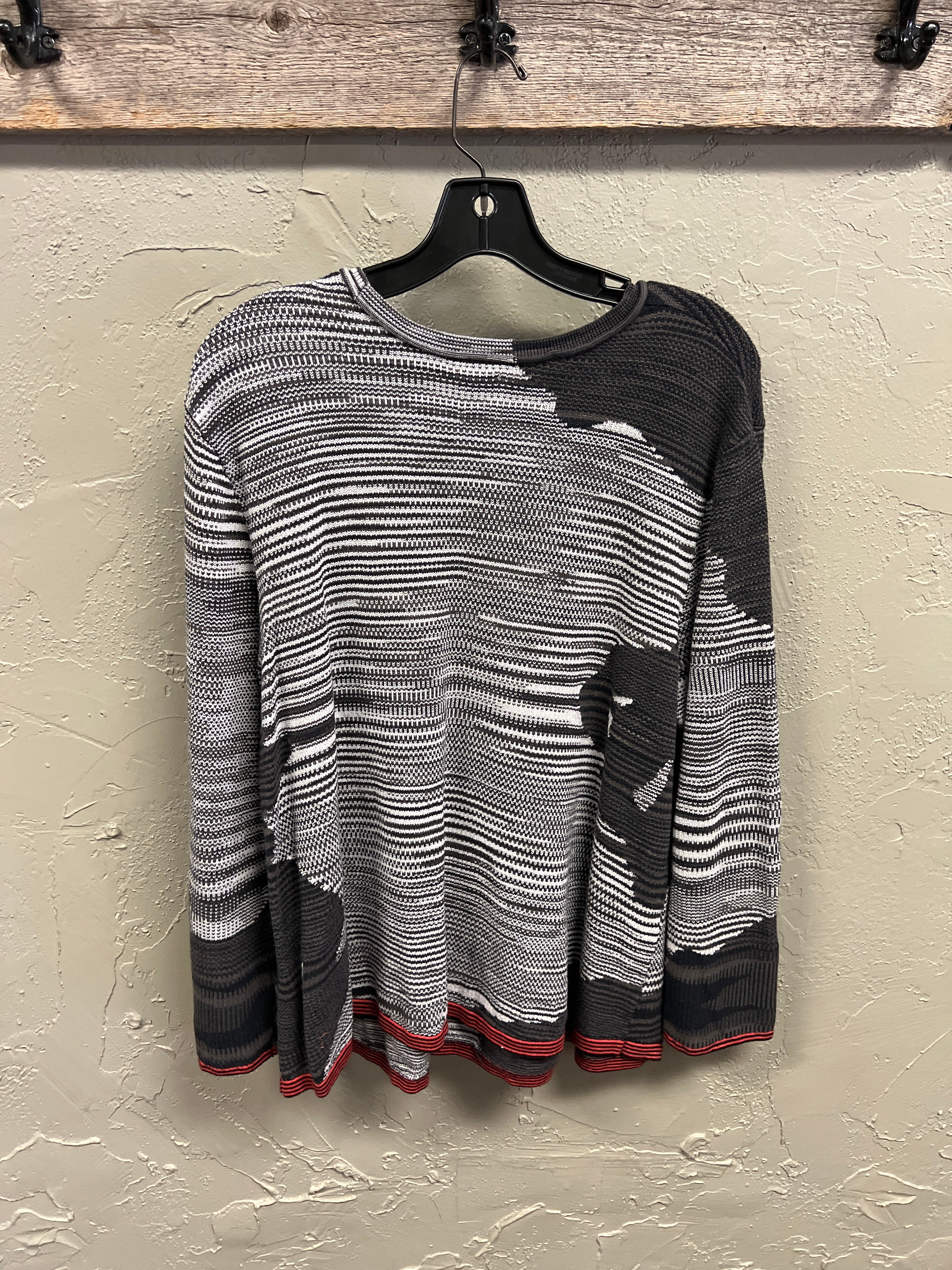 NIC+ZOE MIXED VITAL TUNDRA SWEATER (org$148)