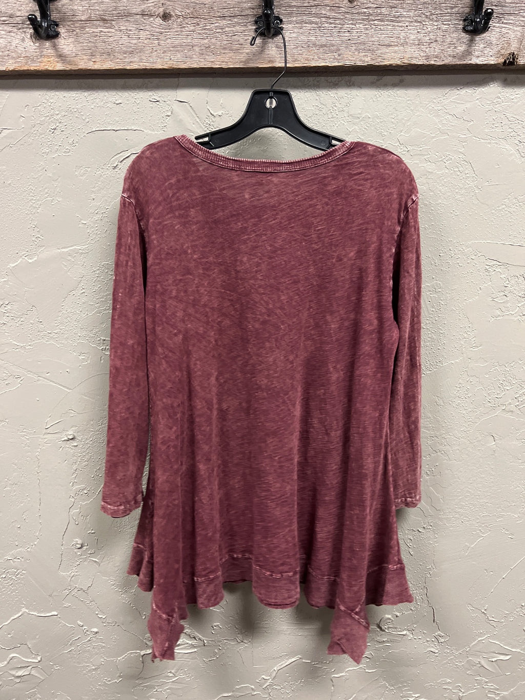 JESS & JANE MINERAL-WASHED TUNIC (org$80)