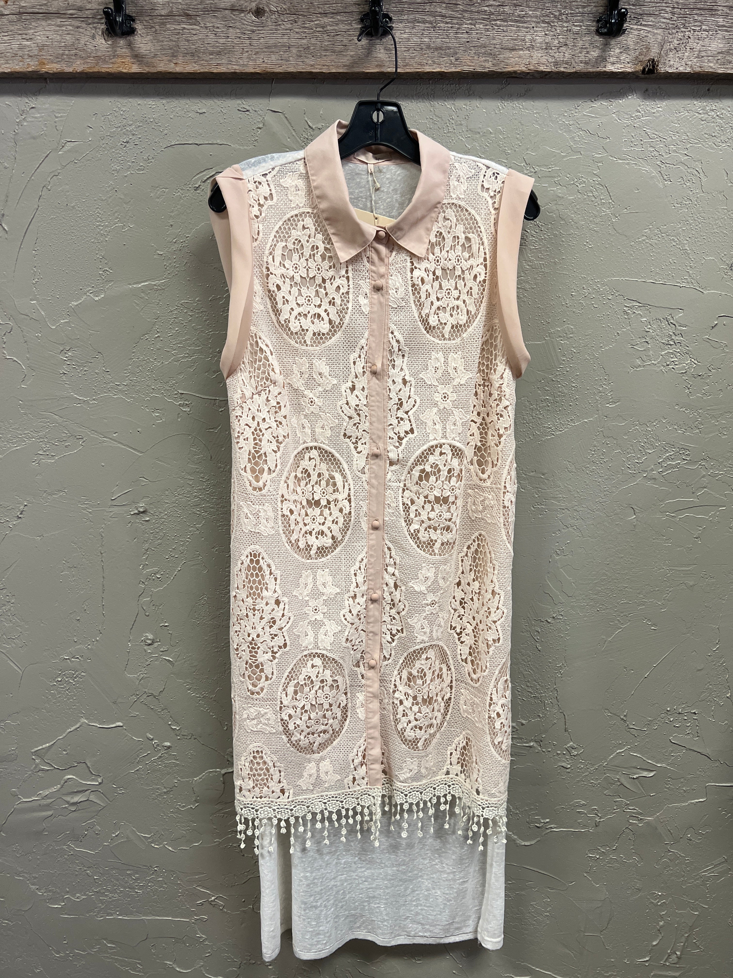 NWT RYU Eyelet lace Tunic/Dress (org$71)