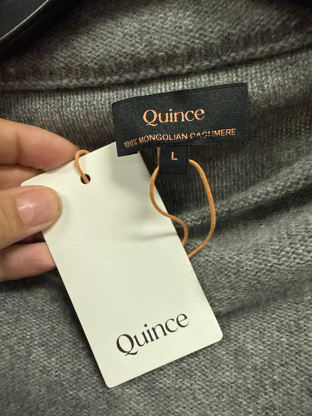 NWT QUINCE CASHMERE SWEATER (org$120)
