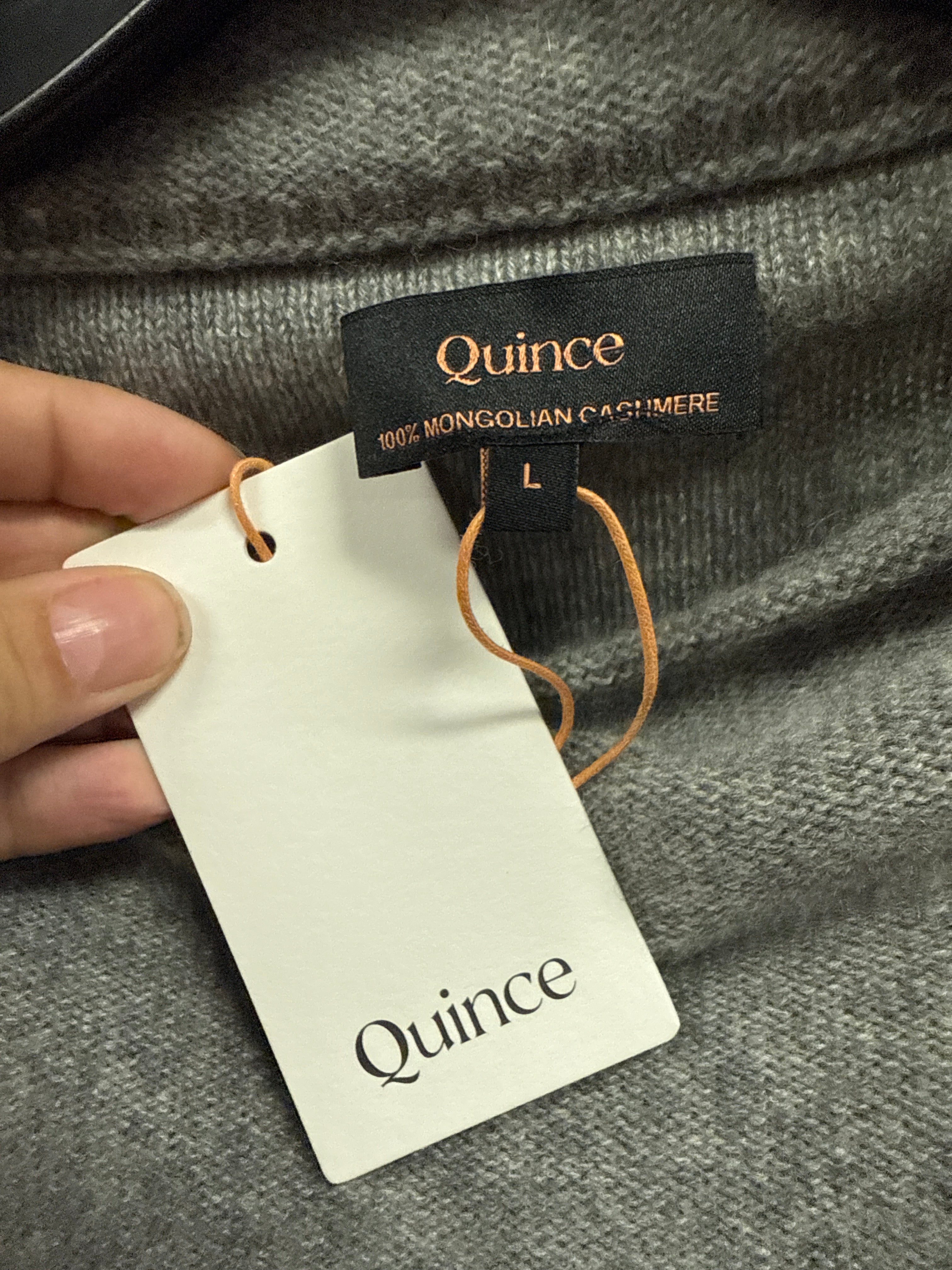 NWT QUINCE CASHMERE SWEATER (org$120)