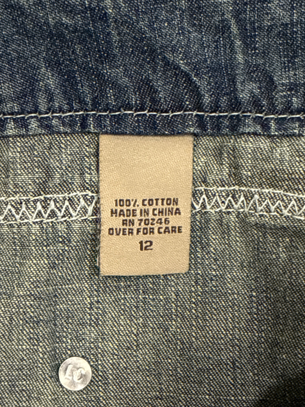 Ruff Hewn Denim Bermudas