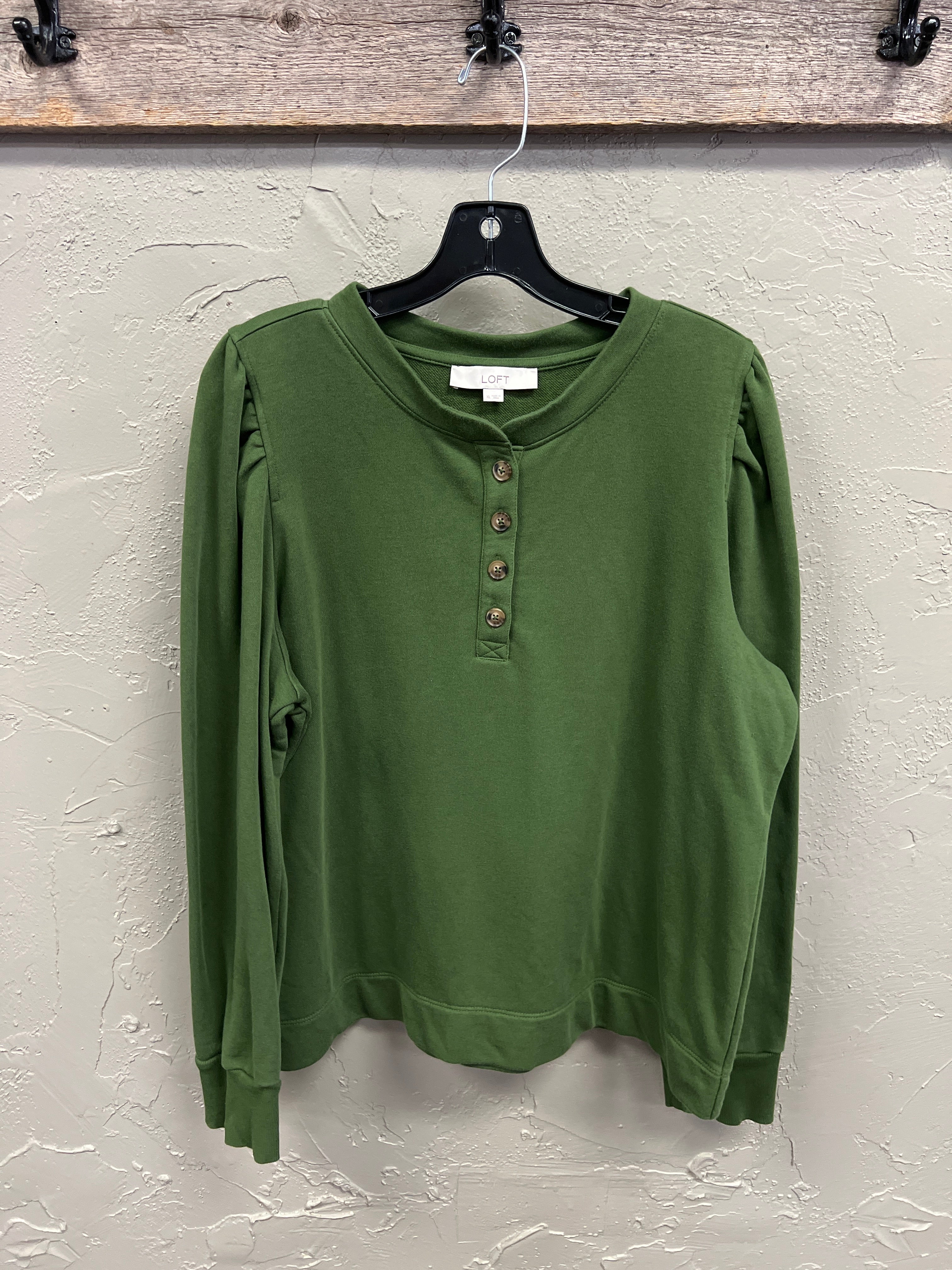 LOFT PUFF SLEEVE PULLOVER