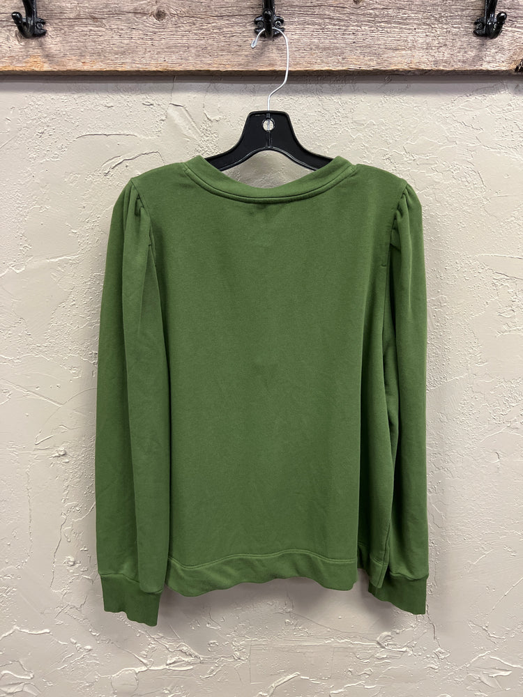 LOFT PUFF SLEEVE PULLOVER
