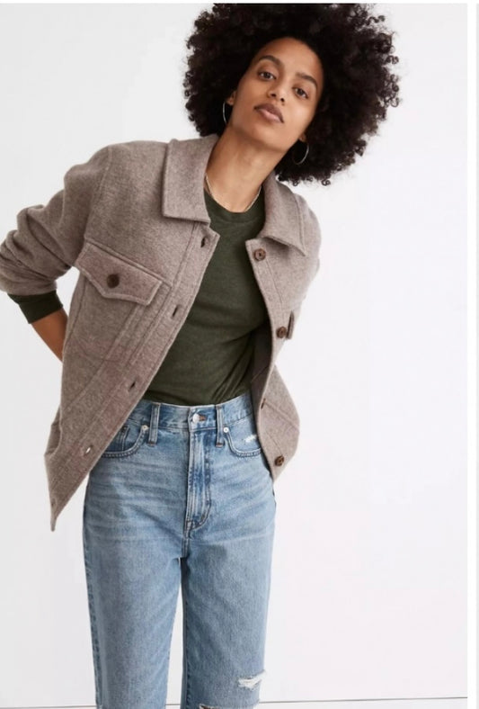MADEWELL BOILED WOOL SWEATER (org$188)