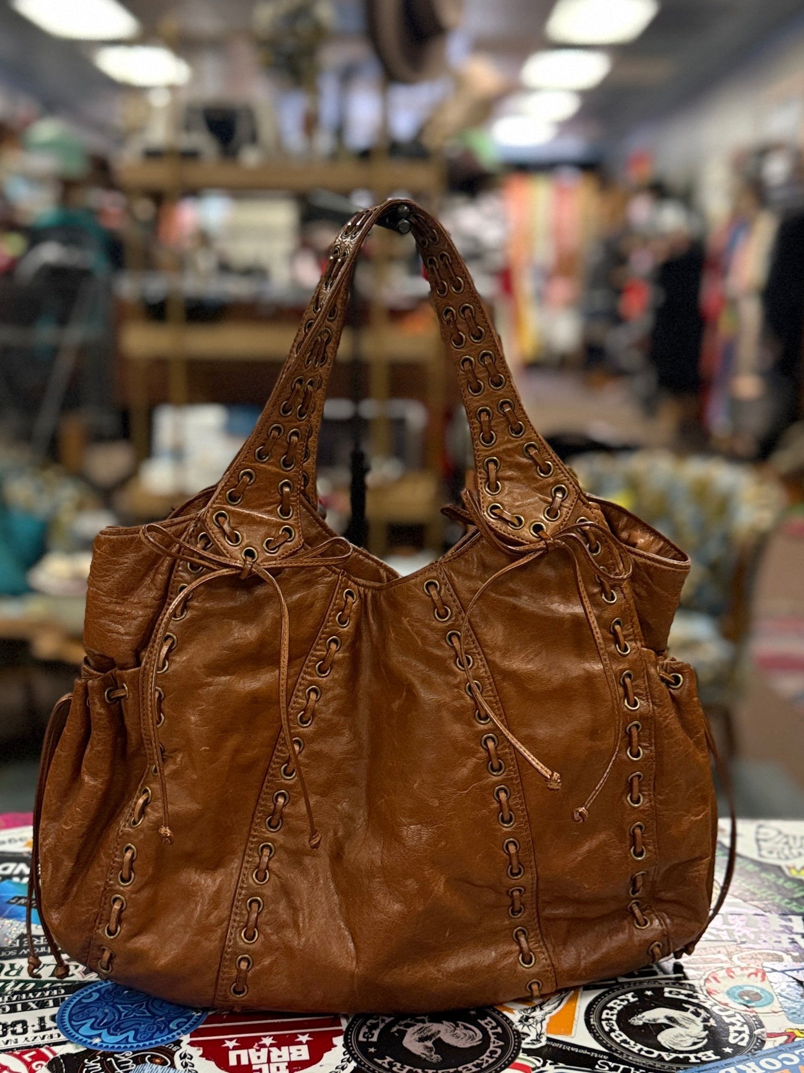 KOOBA LEATHER HOBO (org$595) *as is*