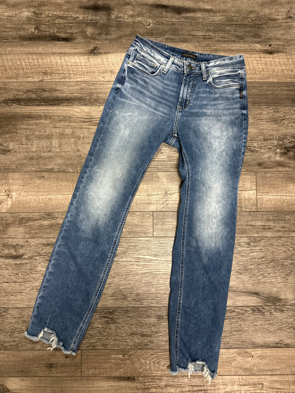 SILVER SUKI STRAIGHT JEAN (org$88)