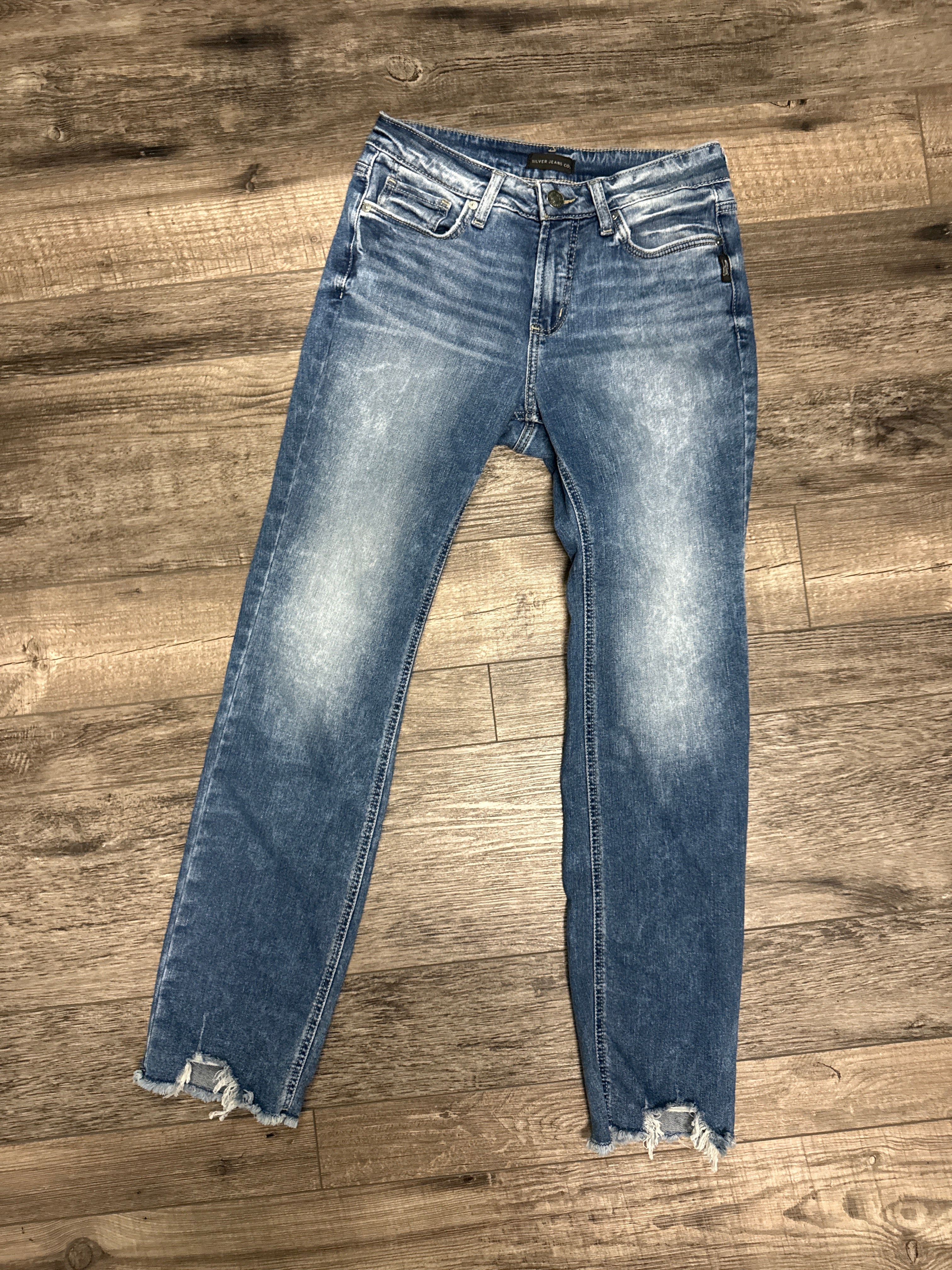 SILVER SUKI STRAIGHT JEAN (org$88)