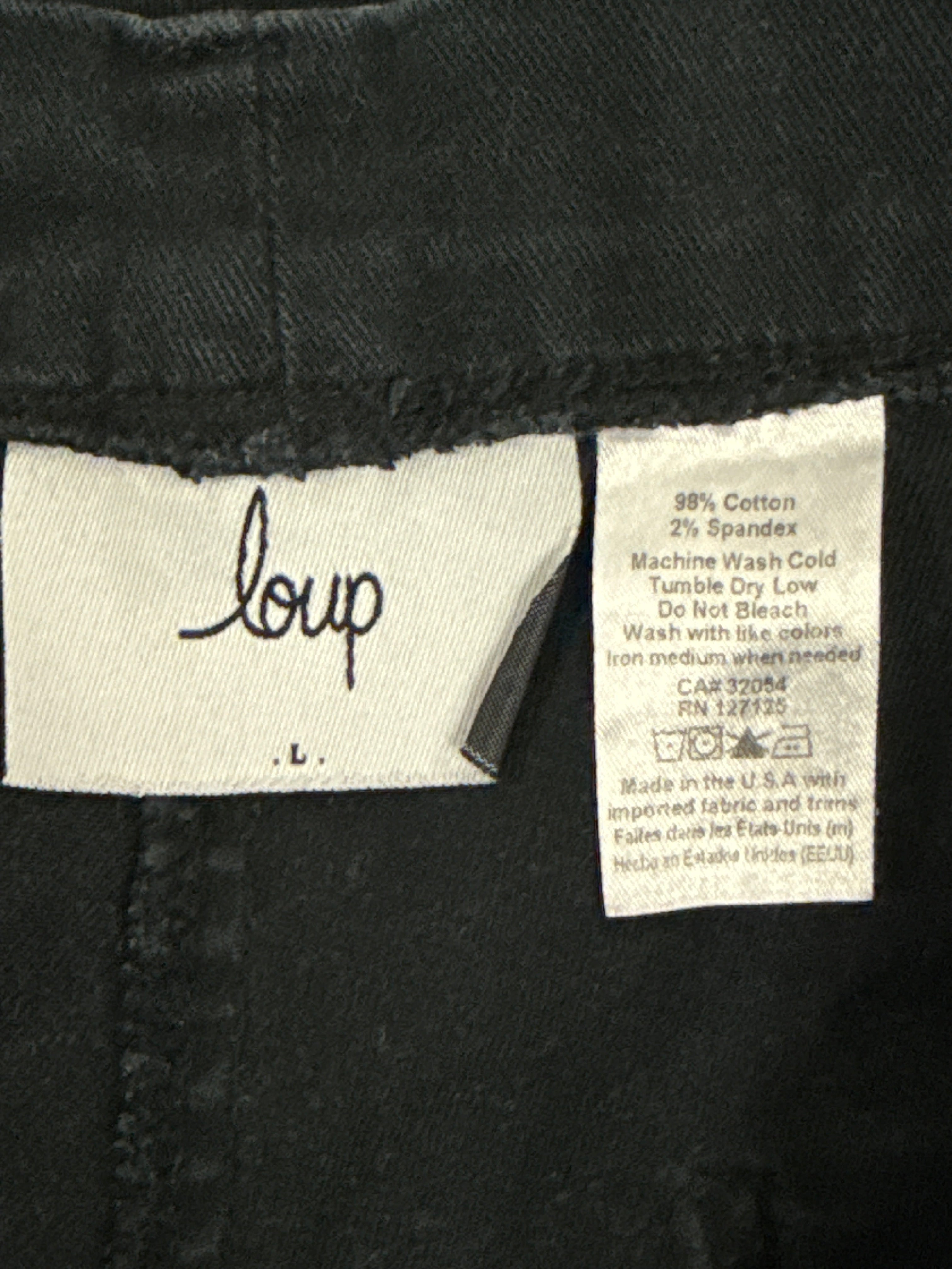 LOUP RELAXED SEAMED TROUSERS (org$202)