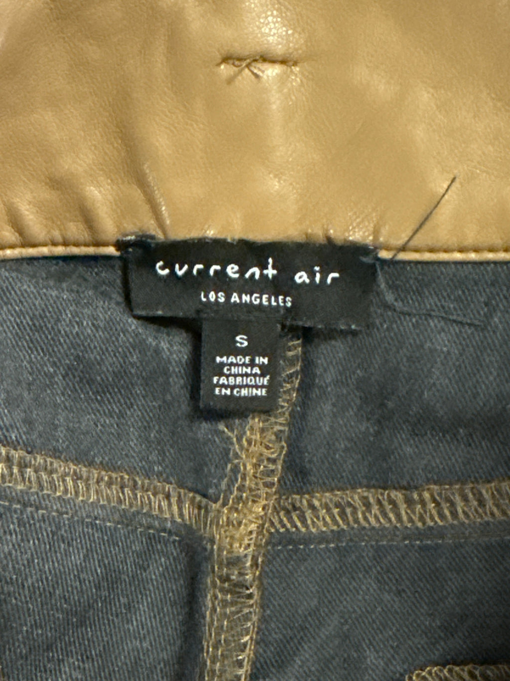 CURRENT AIR VEGAN LEATHER SHORTS (org$108)