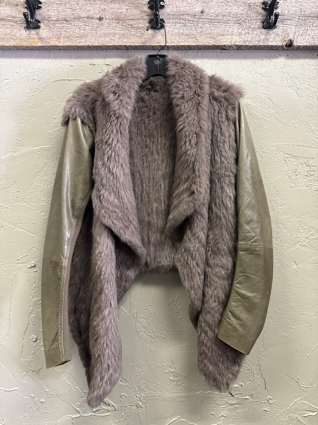 June Rabbit Fur jacket (org$495)
