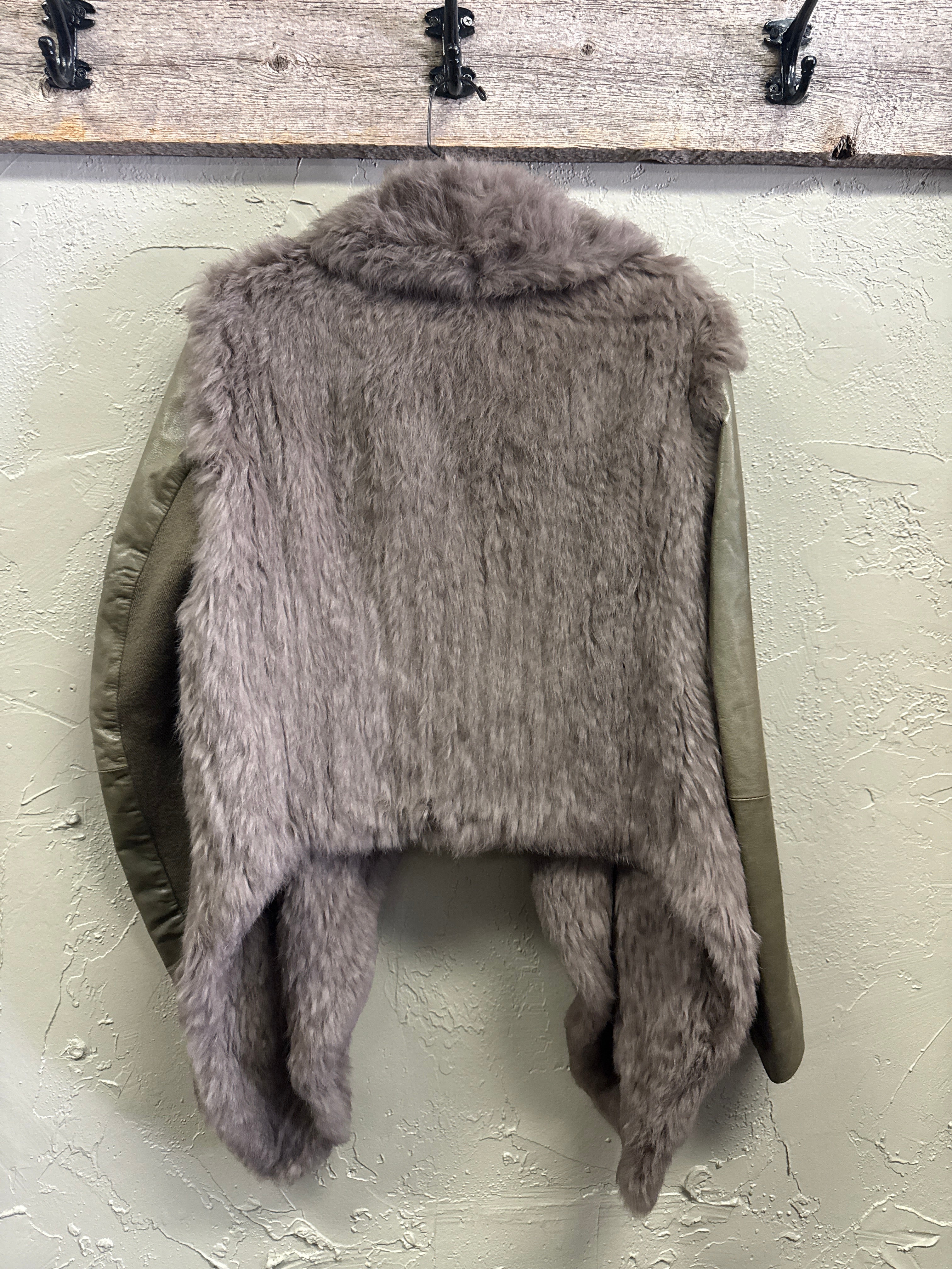 June Rabbit Fur jacket (org$495)