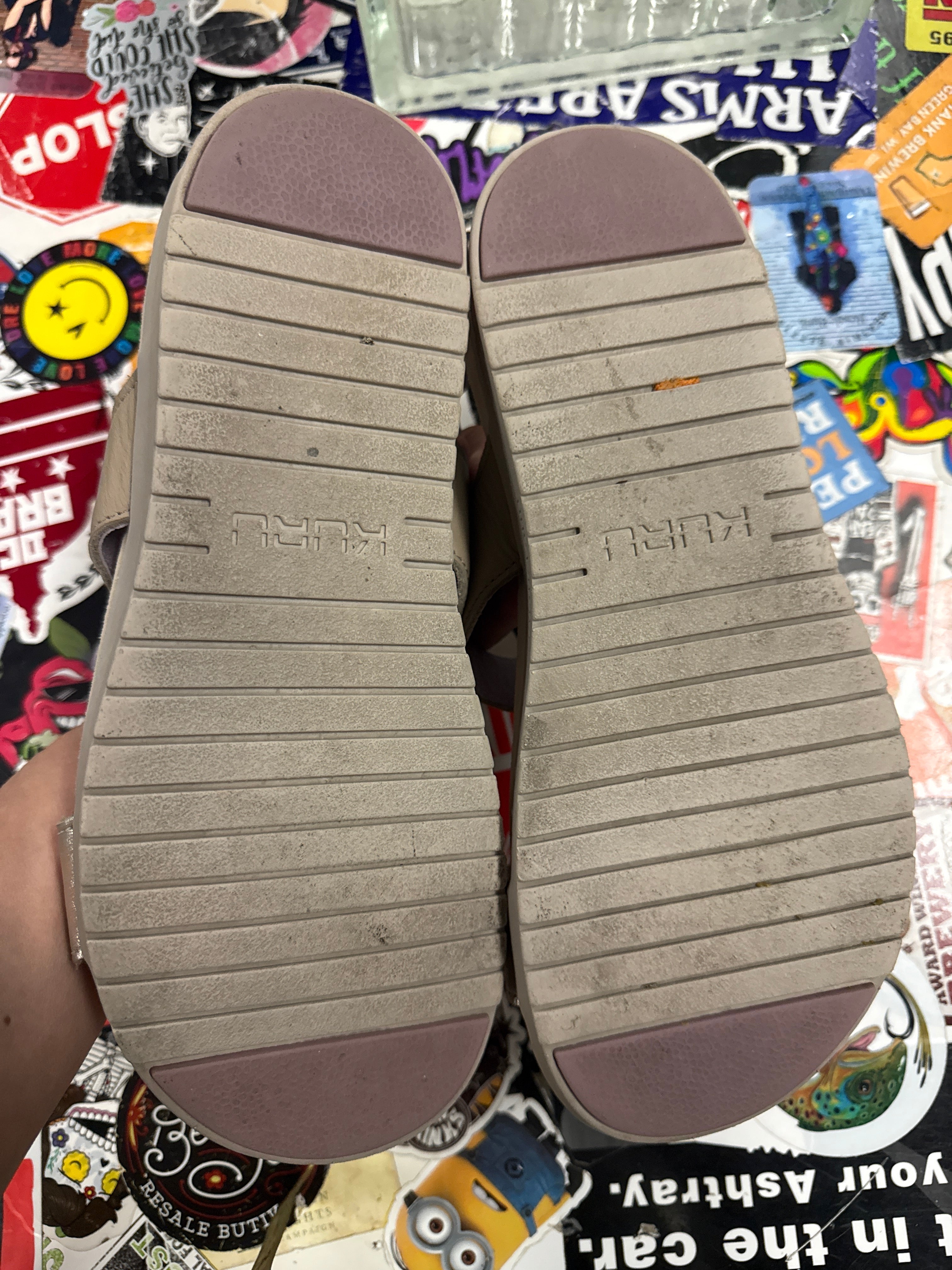 KURU LEATHER GLIDE SANDAL (org$135)