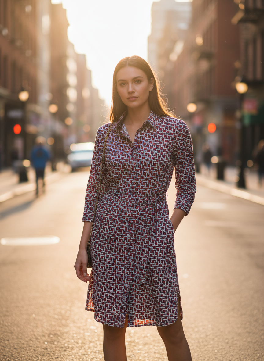 TOMMY HILFIGER SHIRT DRESS