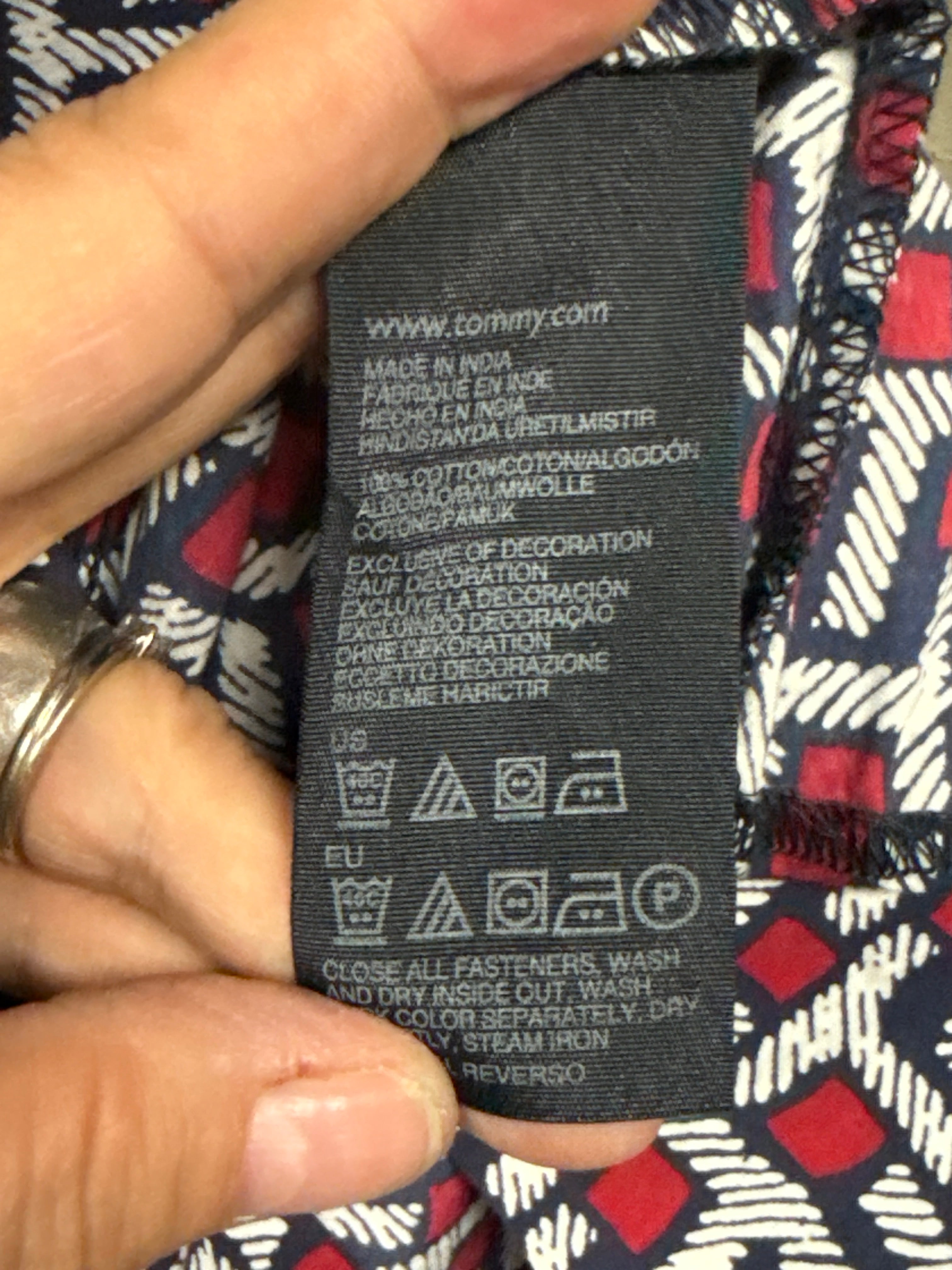 TOMMY HILFIGER SHIRT DRESS
