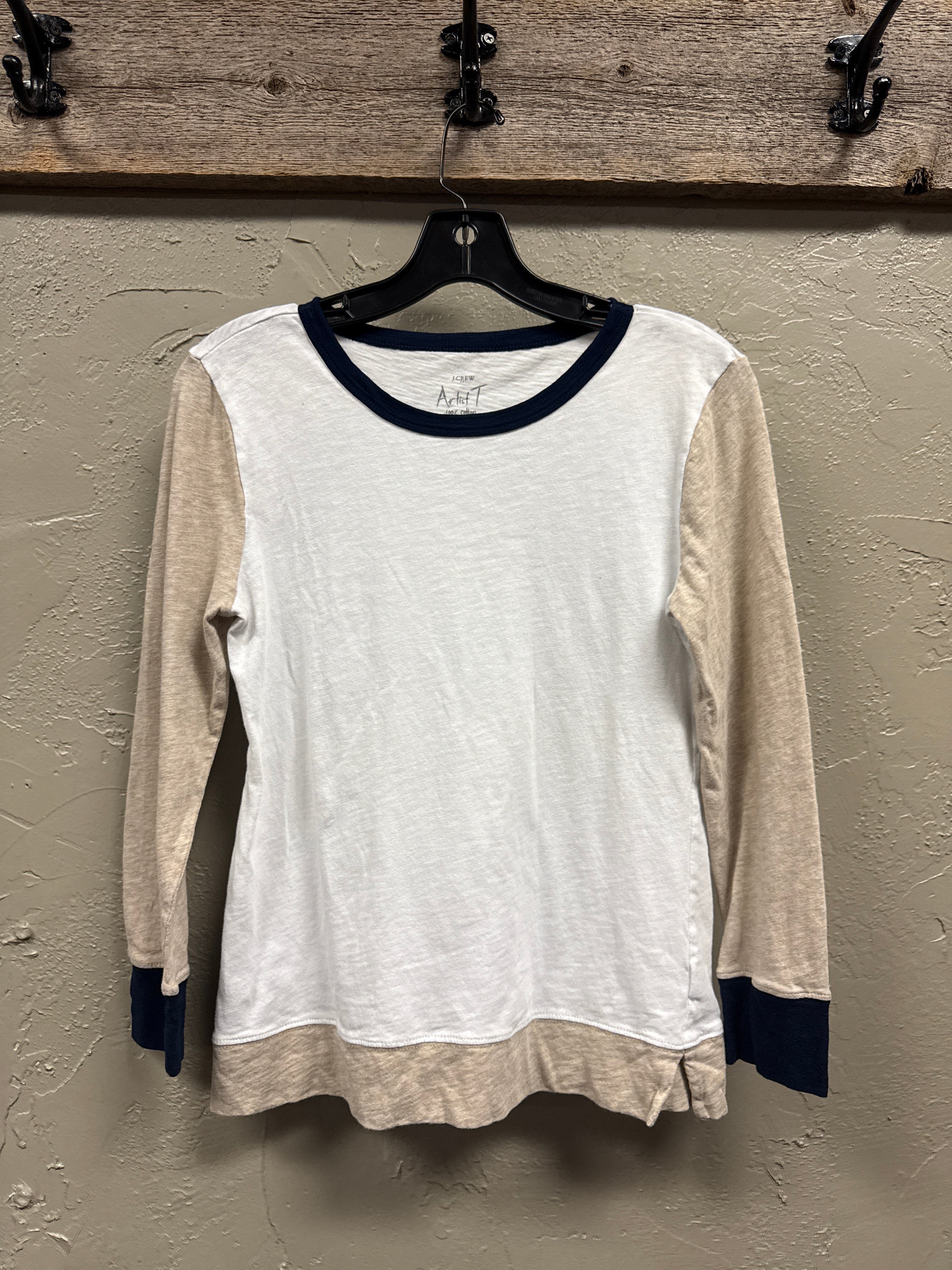 J CREW 100% COTTON ARTIST T