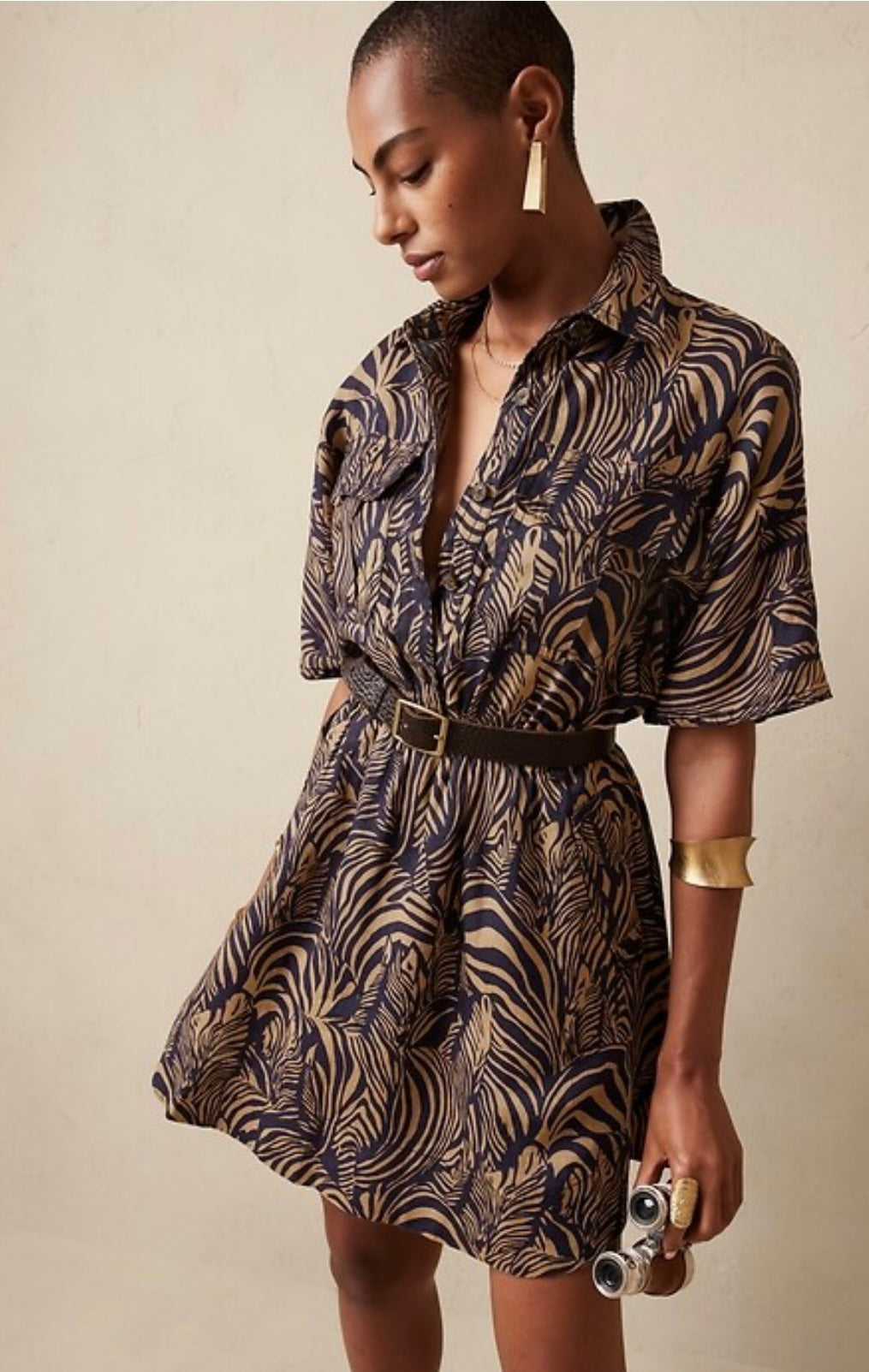 Banana Republic Linen Utility Dress (org$230)