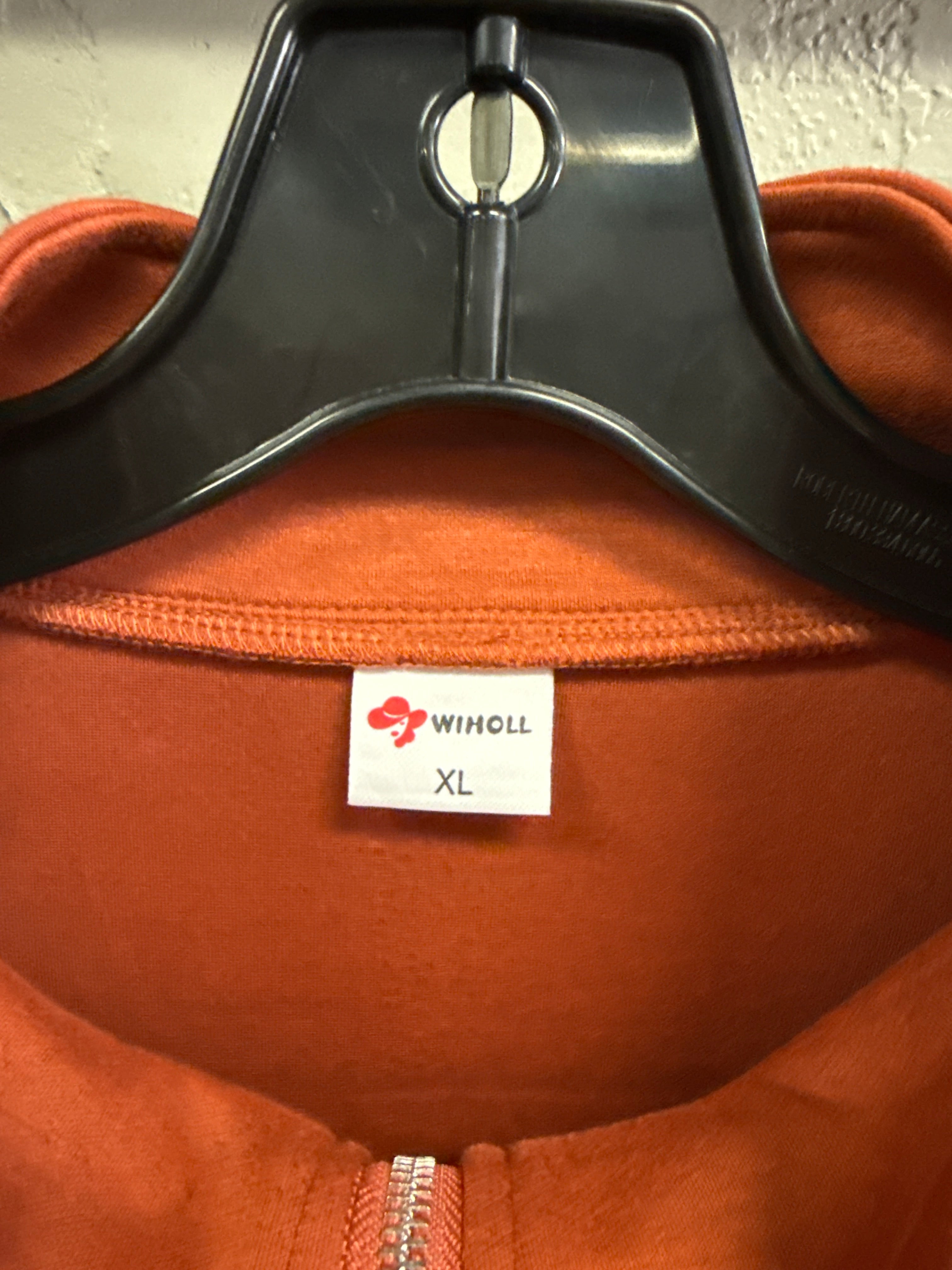 WIHOLL 1/2 ZIP MOCKNECK PULLOVER