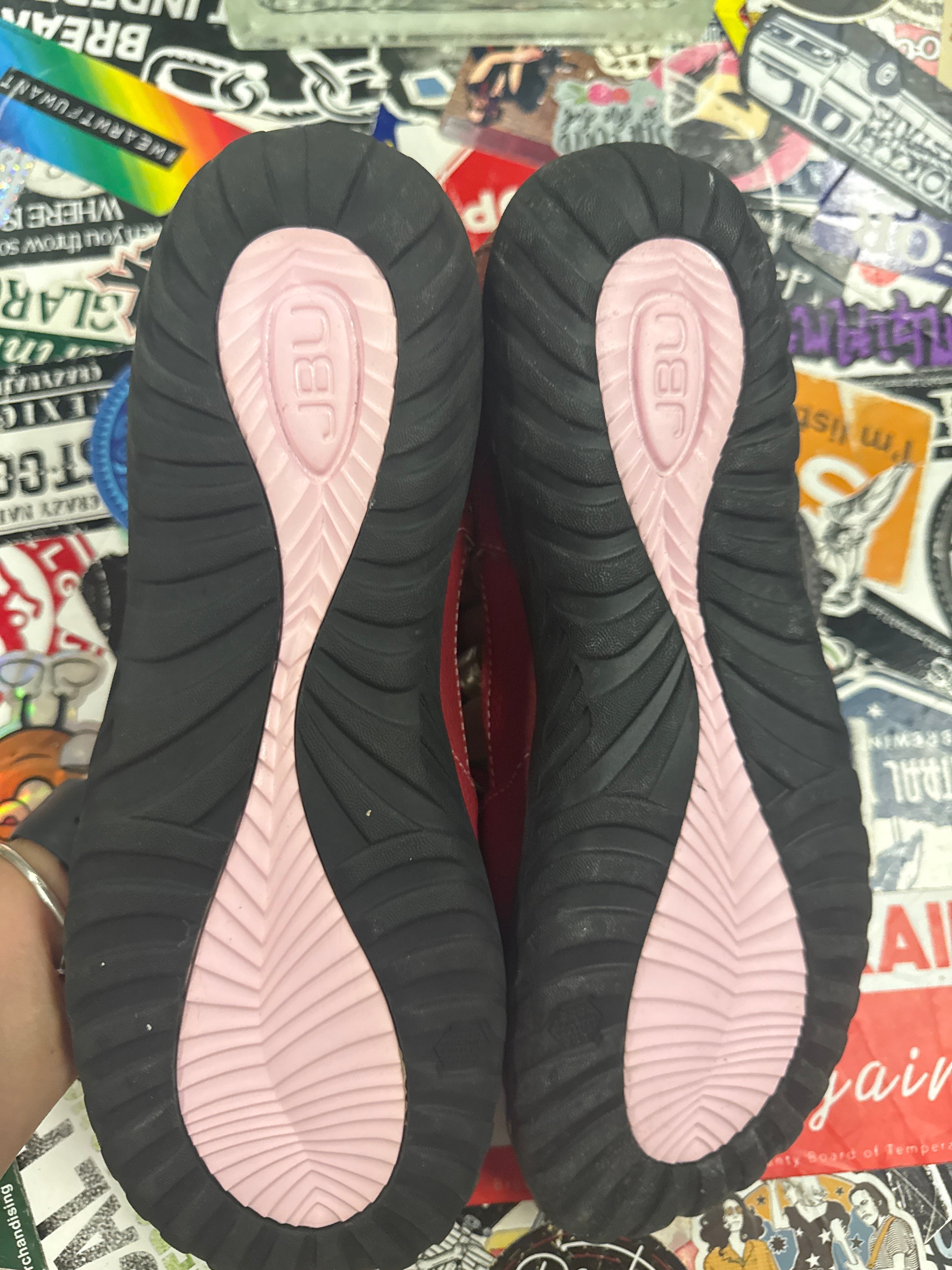 NWOT JBU MARY JANE FLATS (org$100)