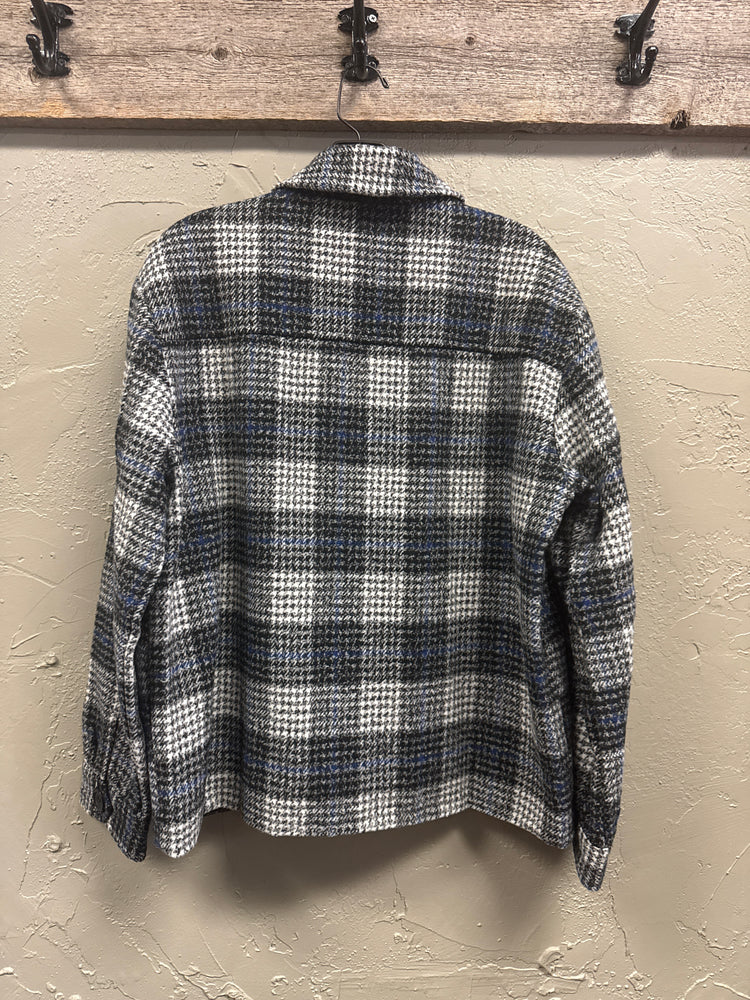 NWT WAY PLAID BOMBER JACKET (org$66)