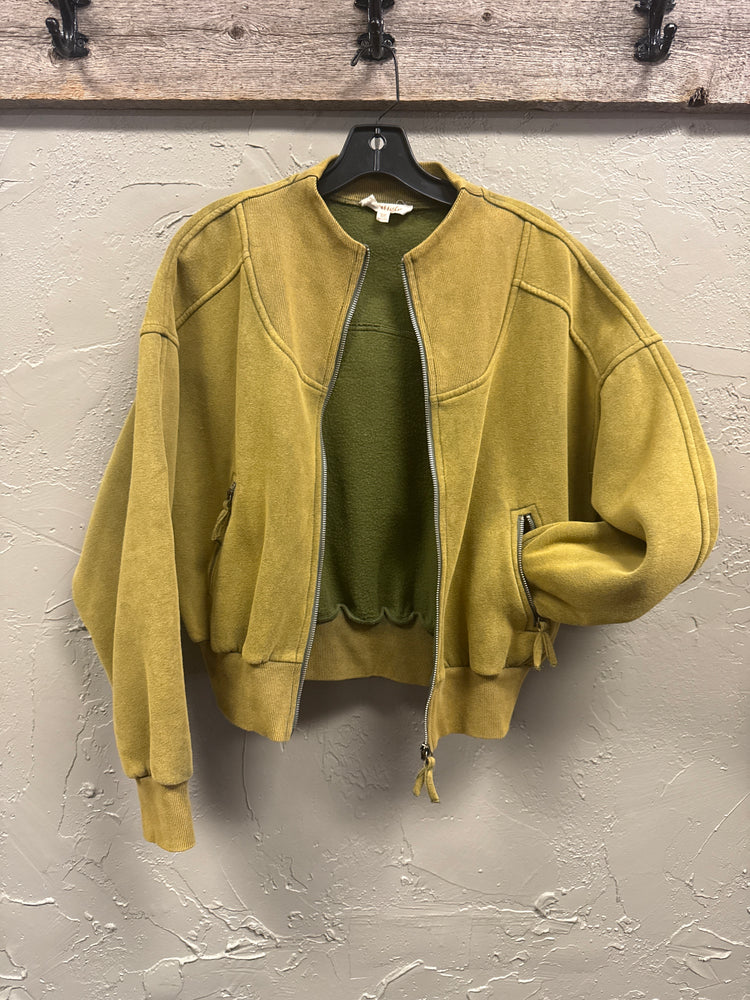 LISTICLE BOMBER JACKET