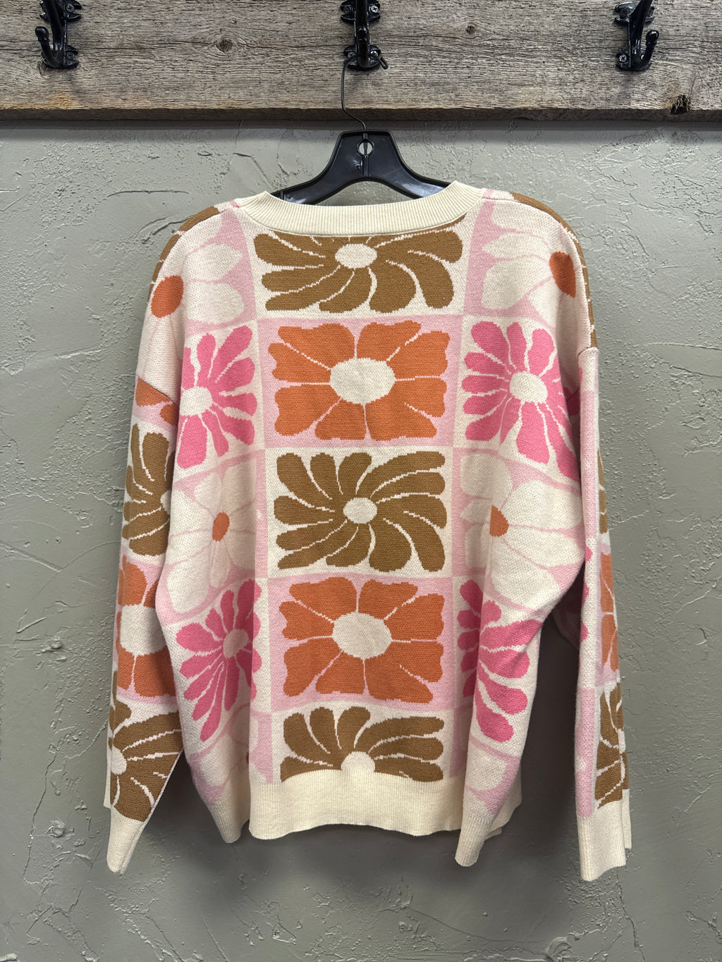 POLAGRAM BOLD BLOSSOMS SWEATER