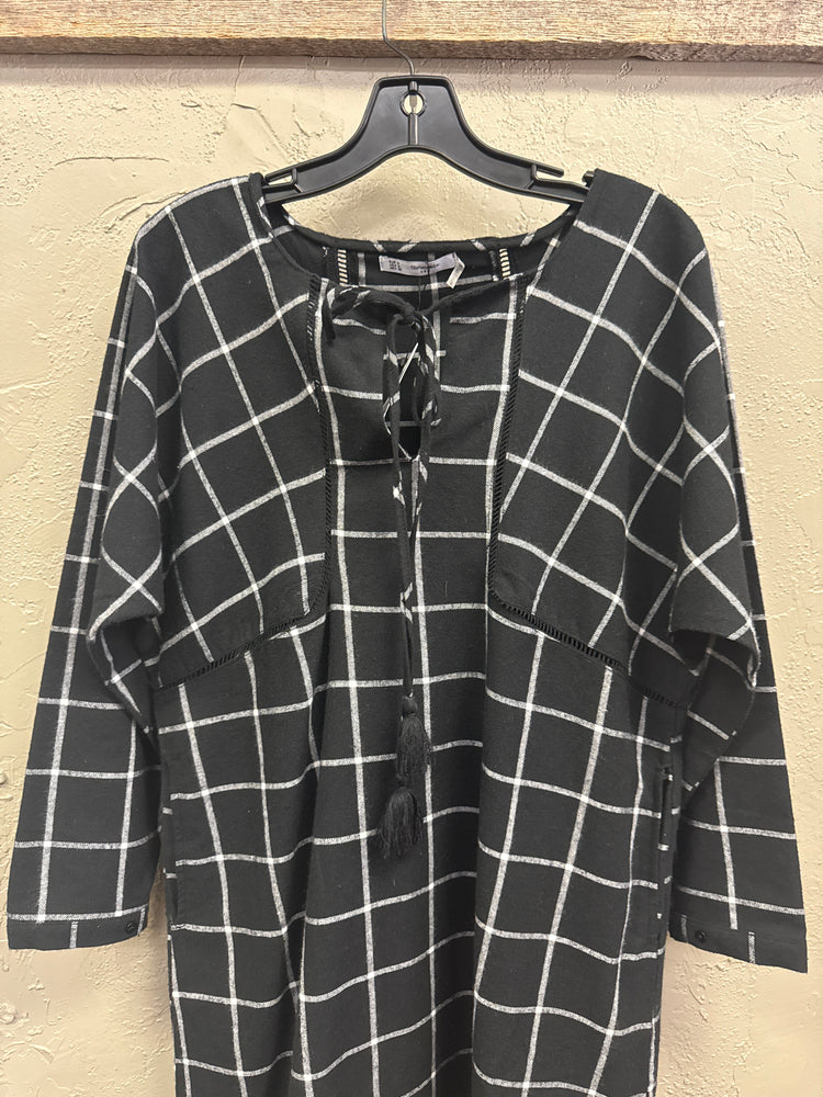 NWT CHRISTY&CO FLANNEL DRESS (org$110)