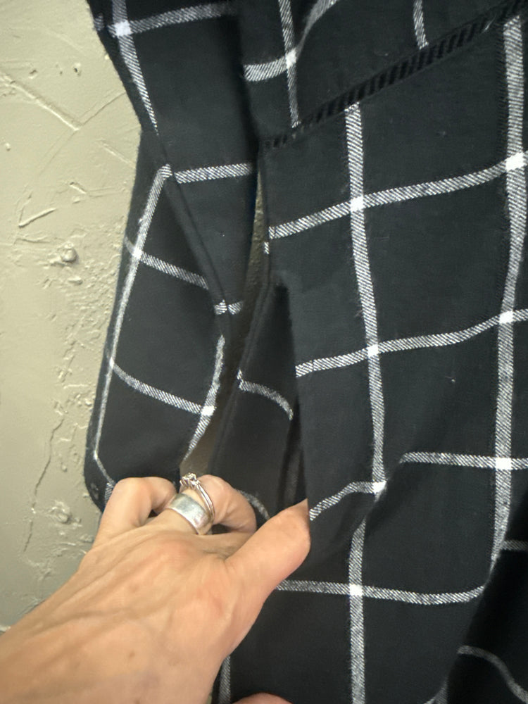 NWT CHRISTY&CO FLANNEL DRESS (org$110)
