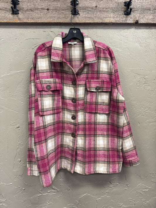 JODIFL FLANNEL SHACKET