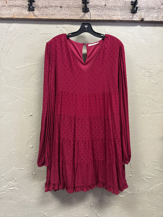 NWT MI AMI TIERED DRESS