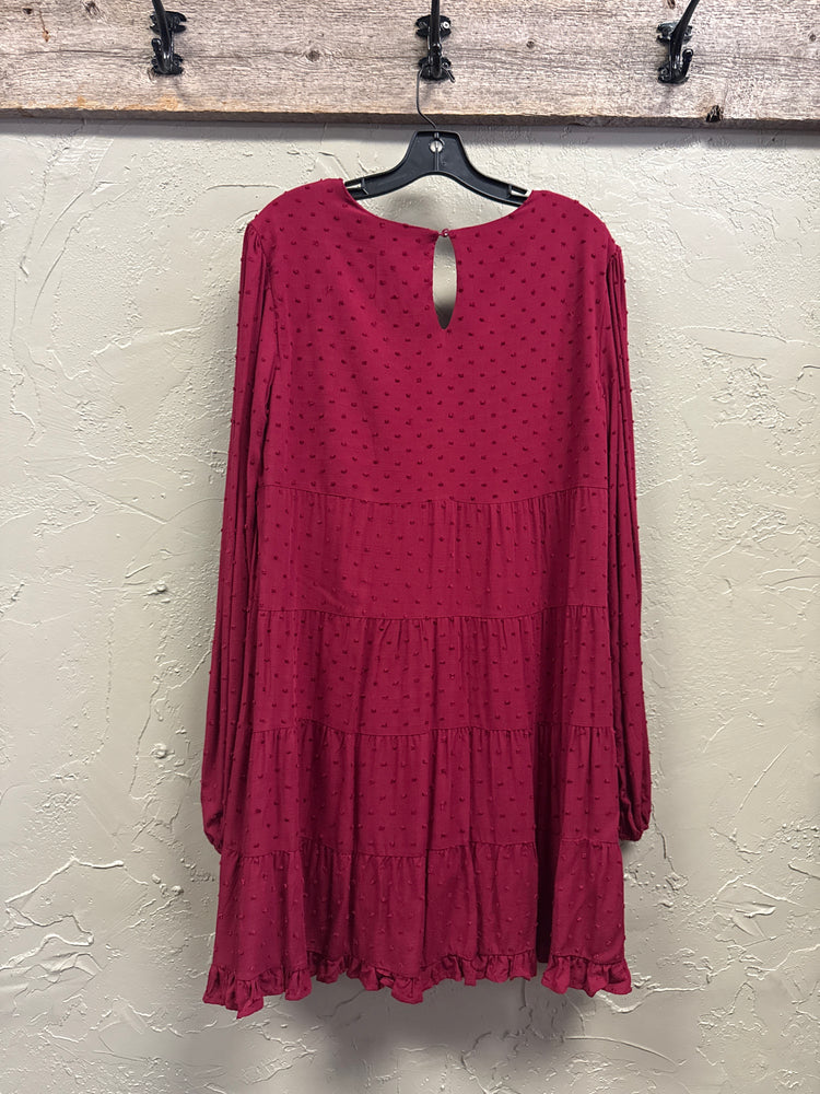 NWT MI AMI TIERED DRESS