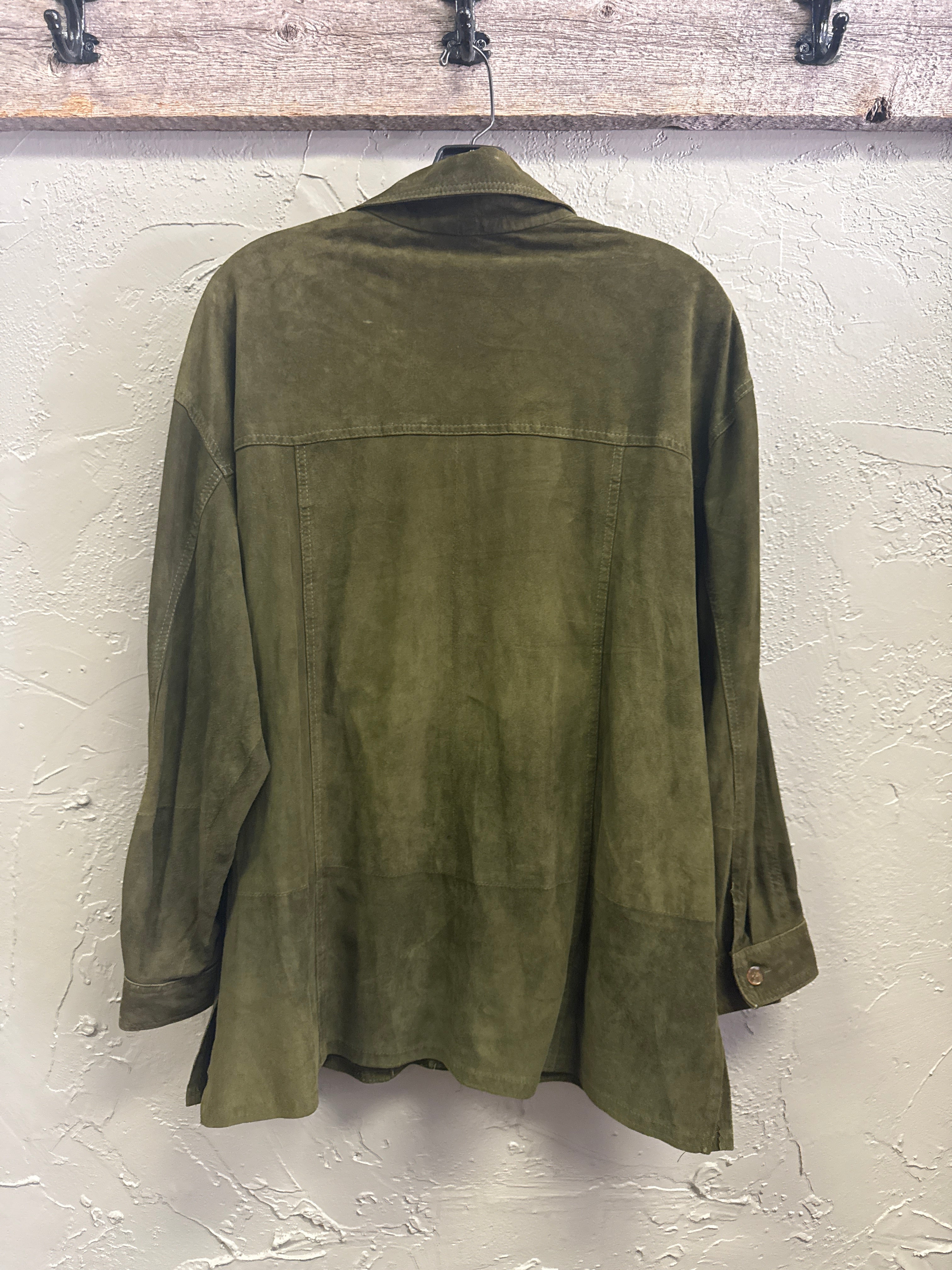 LUXURIOUS SUEDE OVERSHIRT